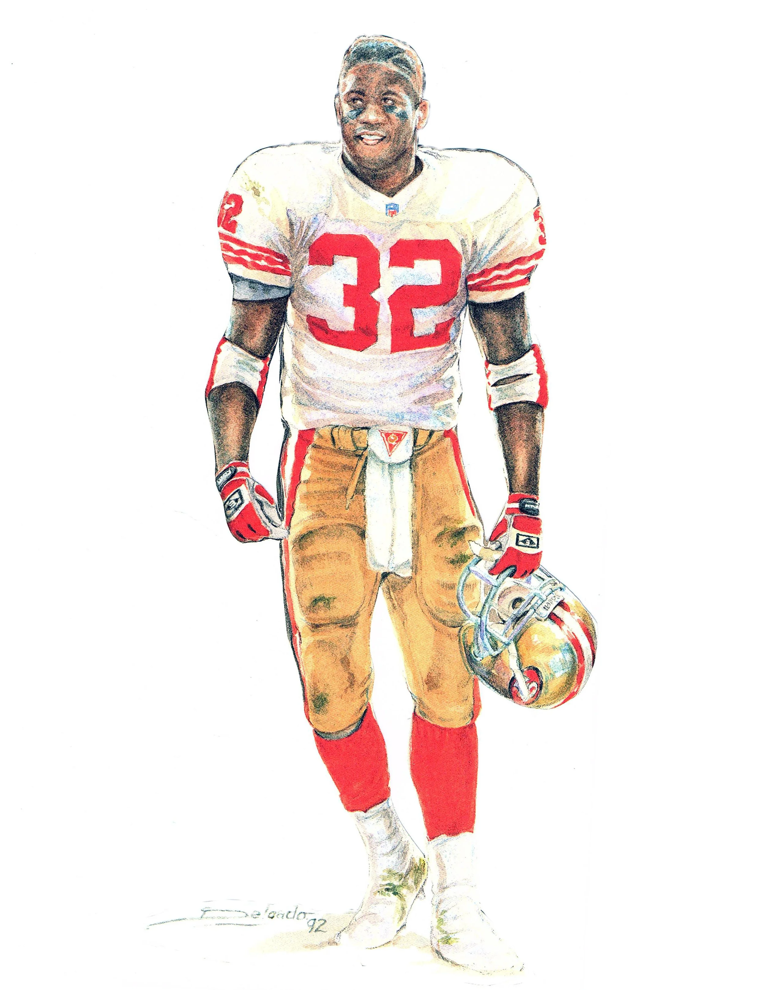 Ricky Watters Rams RICKY WATTERS