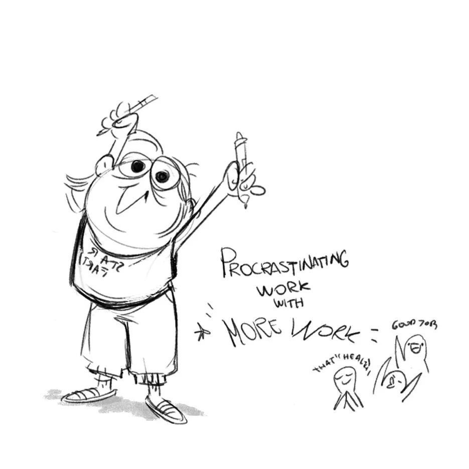 I know I'm not the only one who does this 

 #sketches #photoshop #sketching #drawing #sketch #procrastination #procrastinator #procrastinating #work