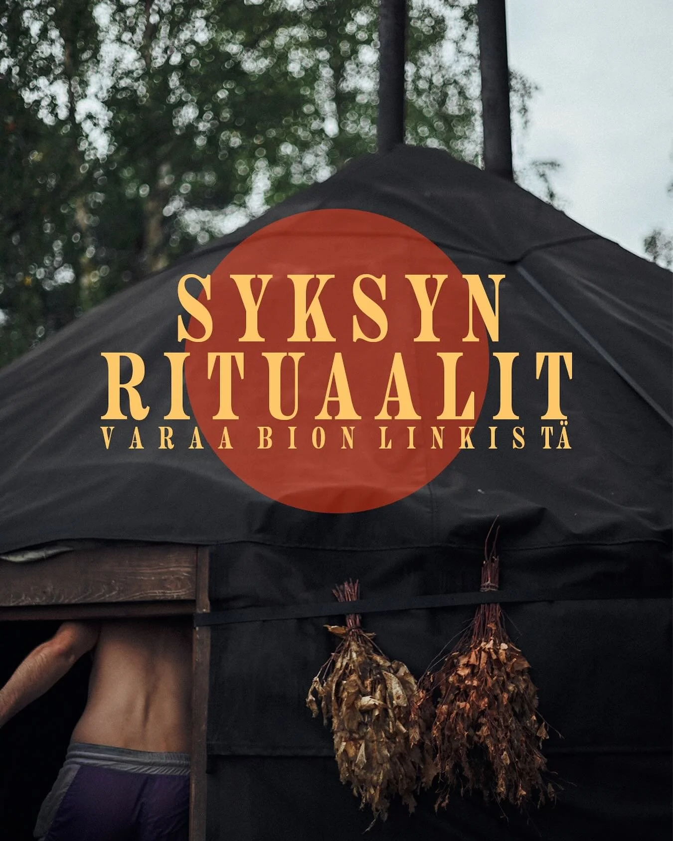 SAUNARITUAALIT

Loppuvuodesta saadaan kokea taas pyh&auml;&auml; L&ouml;yly&auml; monessa eri muodossa. Yleisten saunavuorojen lis&auml;ksi Saunatemppelill&auml; j&auml;rjestet&auml;&auml;n saunarituaaleja Saunatemppelin omien tekij&ouml;iden mutta m
