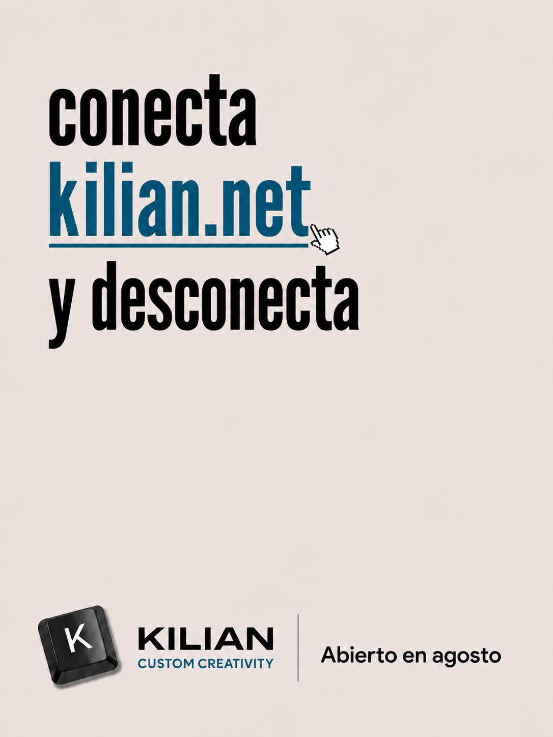 Desconecta en Agosto