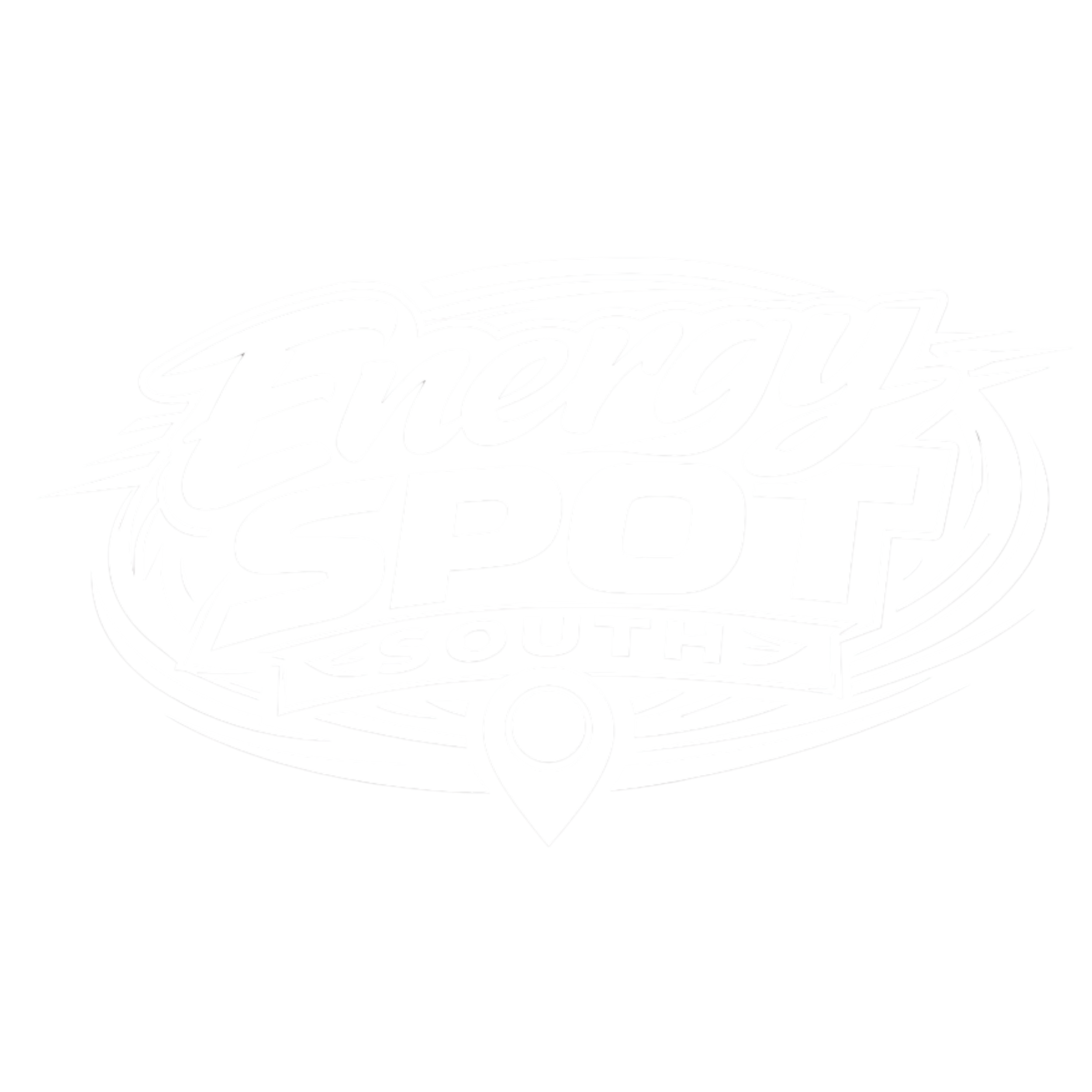 Energy spot south white logo
