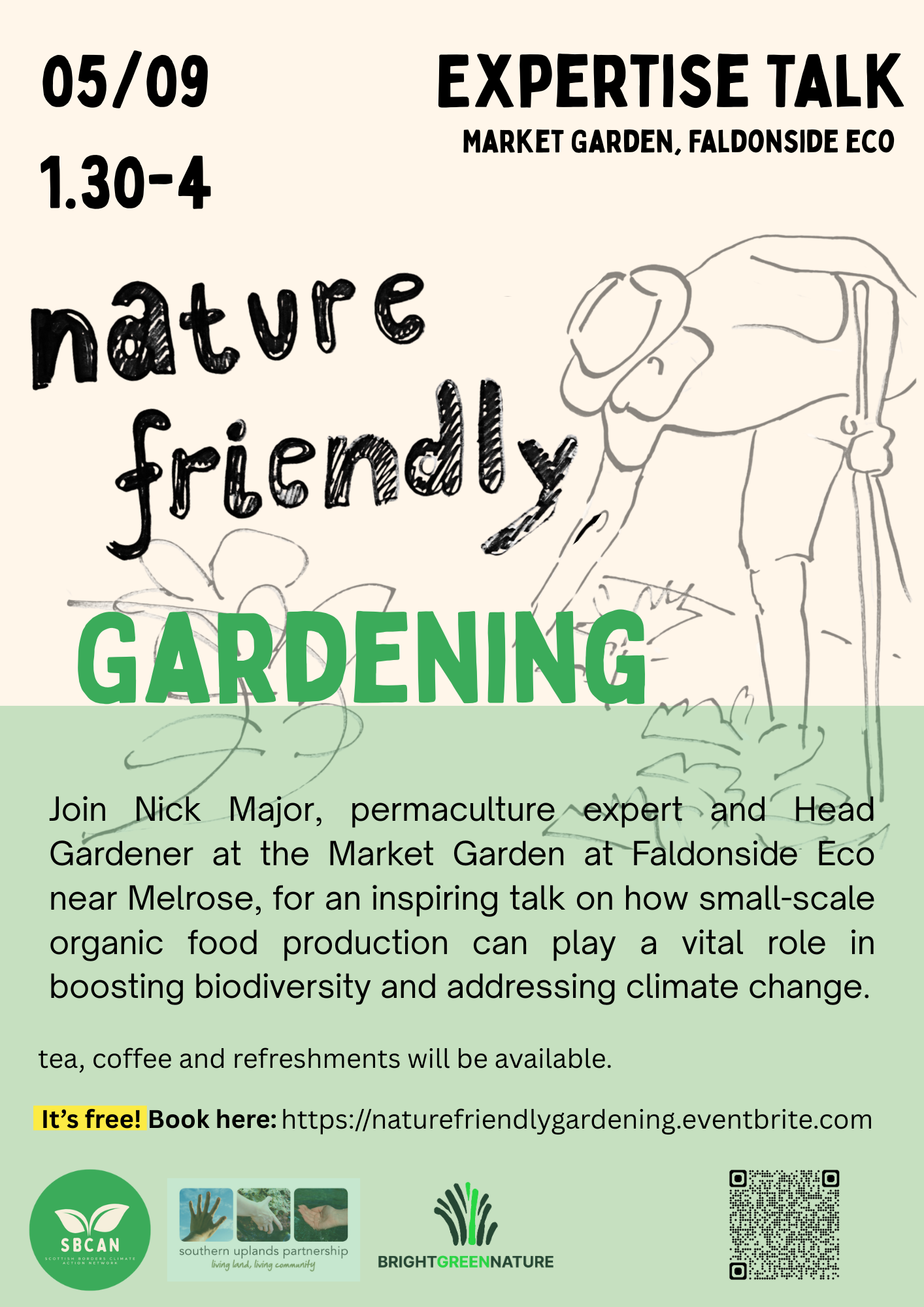 Expertise Talk: Nature Friendly Gardening.
