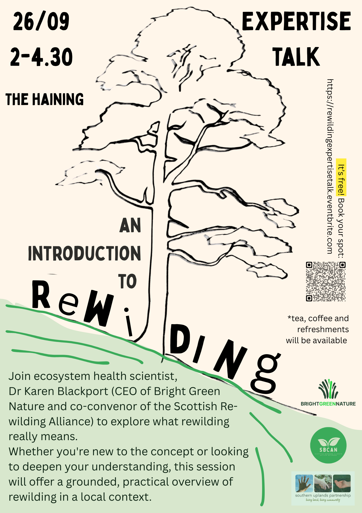 Expertise talk: An Introduction to Rewilding