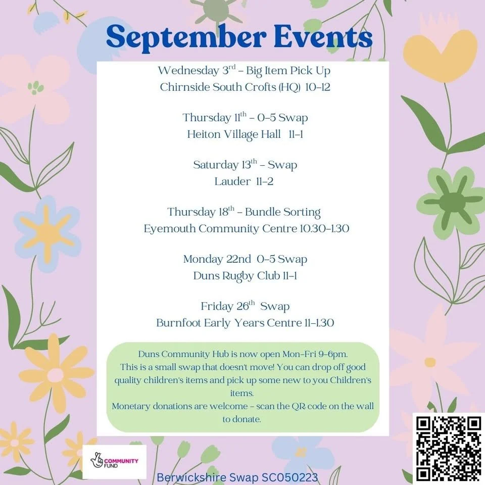 Heiton Village Hall Swap
