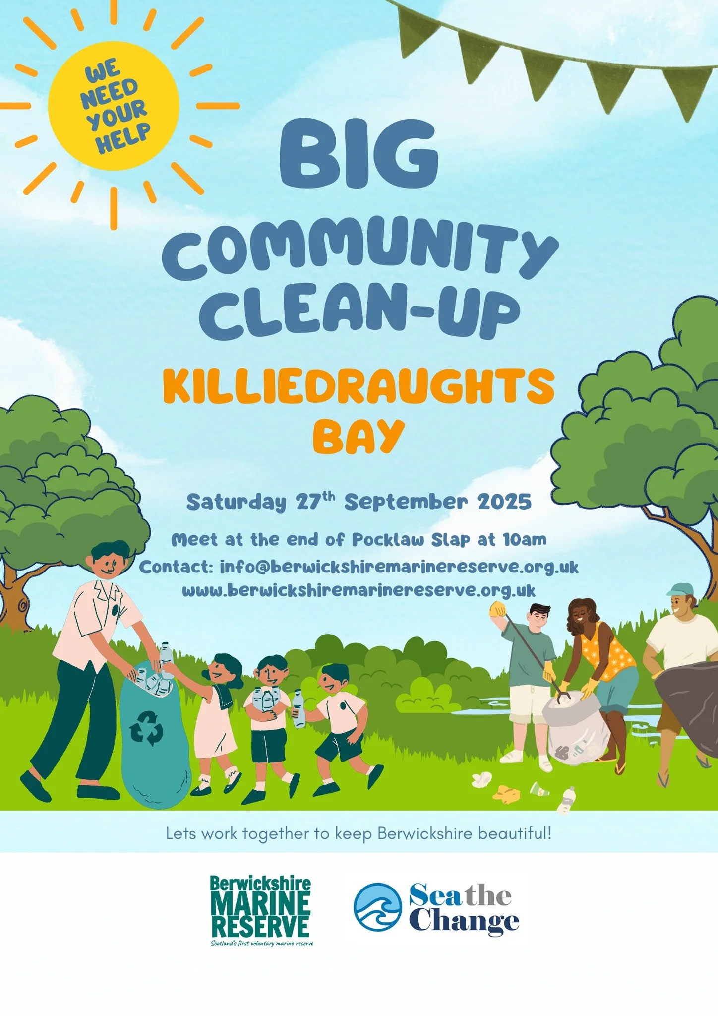 Big Community Clean Up: Killiedraughts Bay