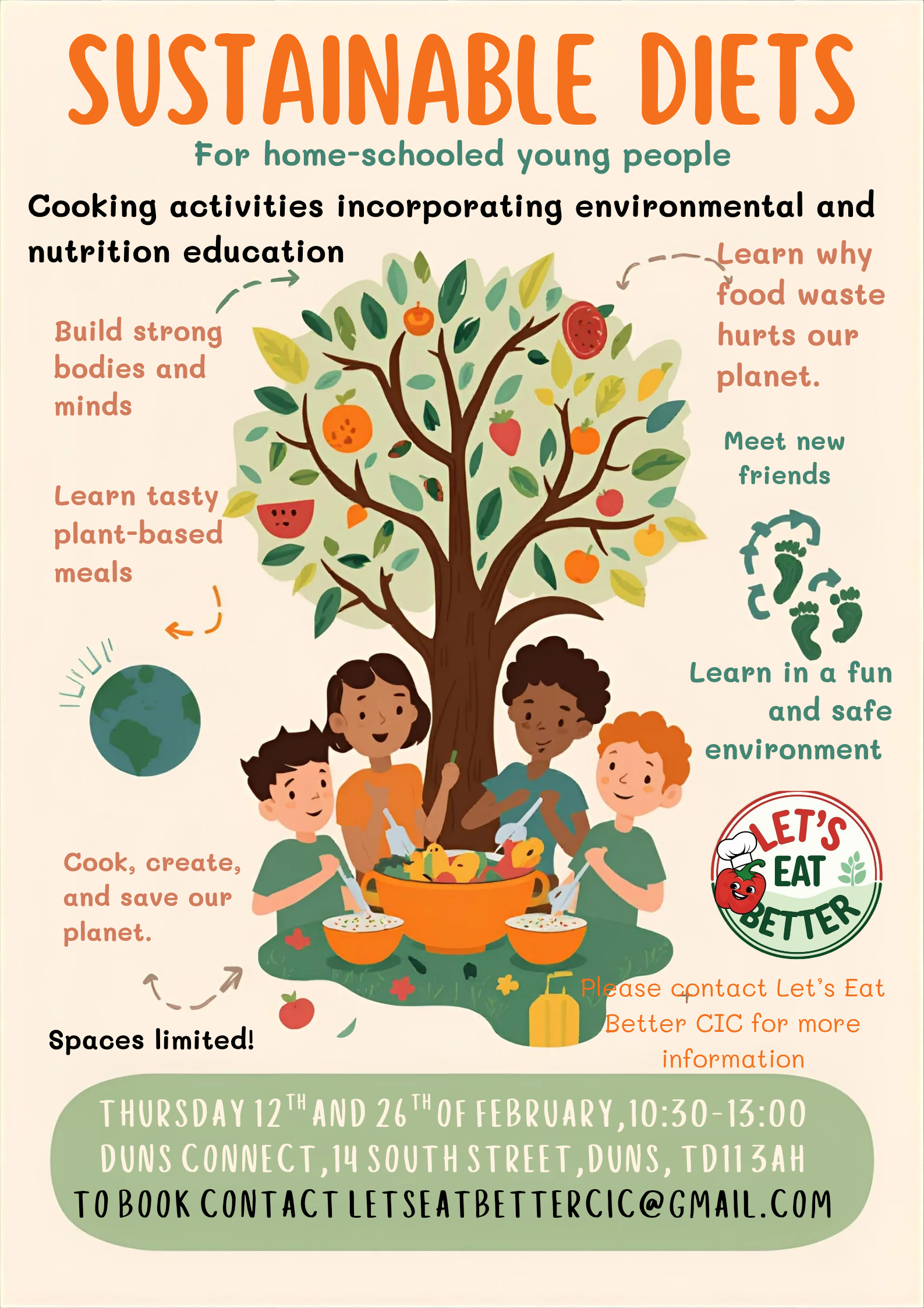 Sustainable Diets Cooking Workshops