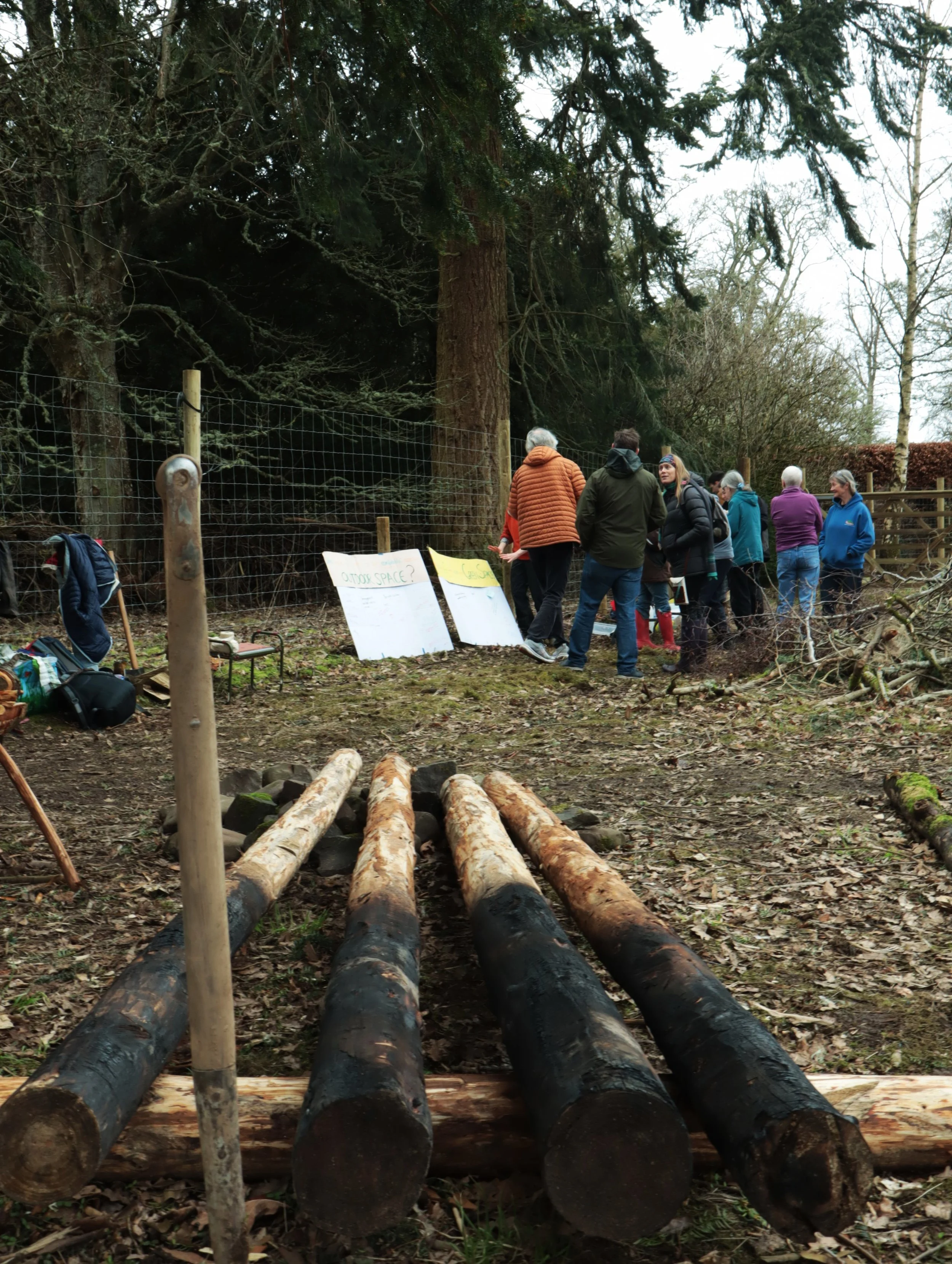 Living HUbs - Traquair Forest Garden