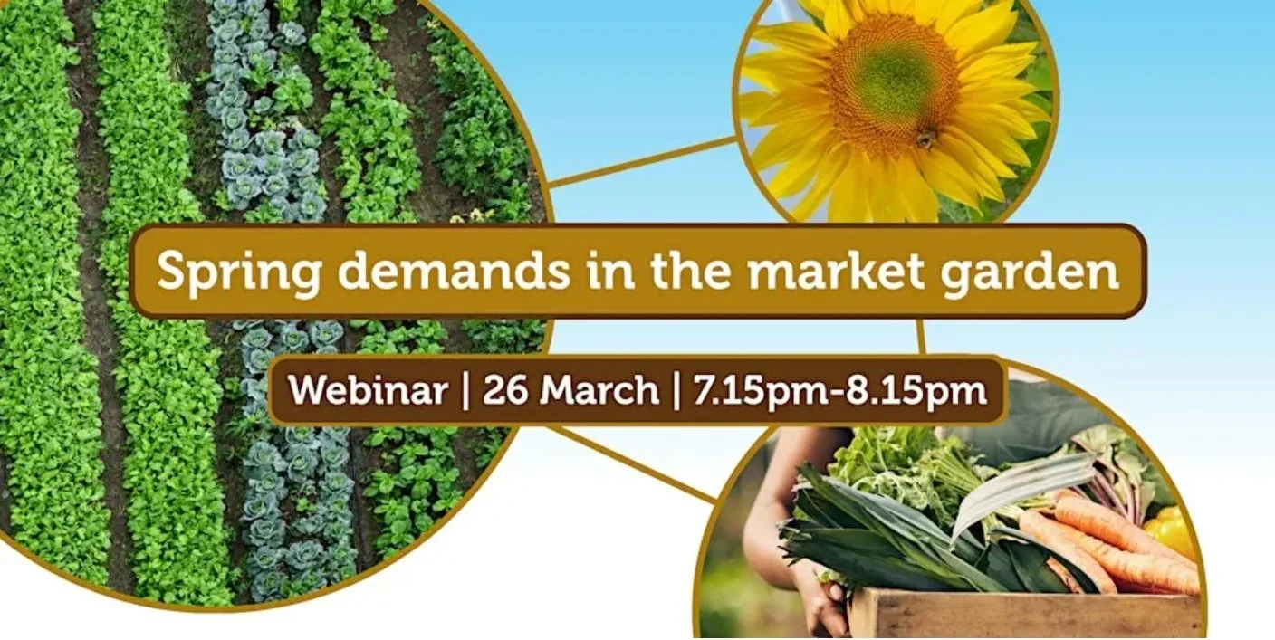 Spring Demands in the Market garden - online talk