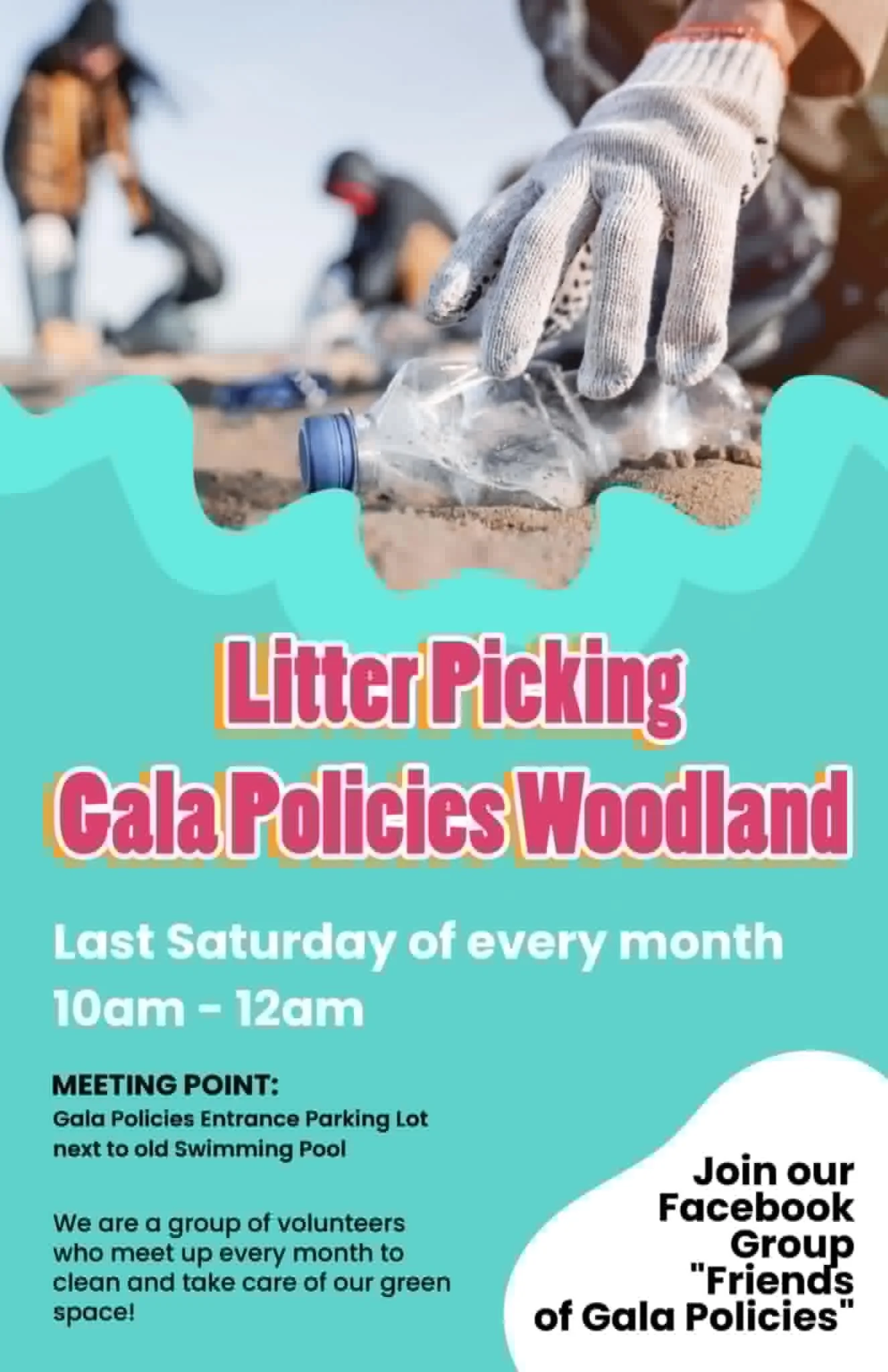 Gala Policies Woodland litter pick