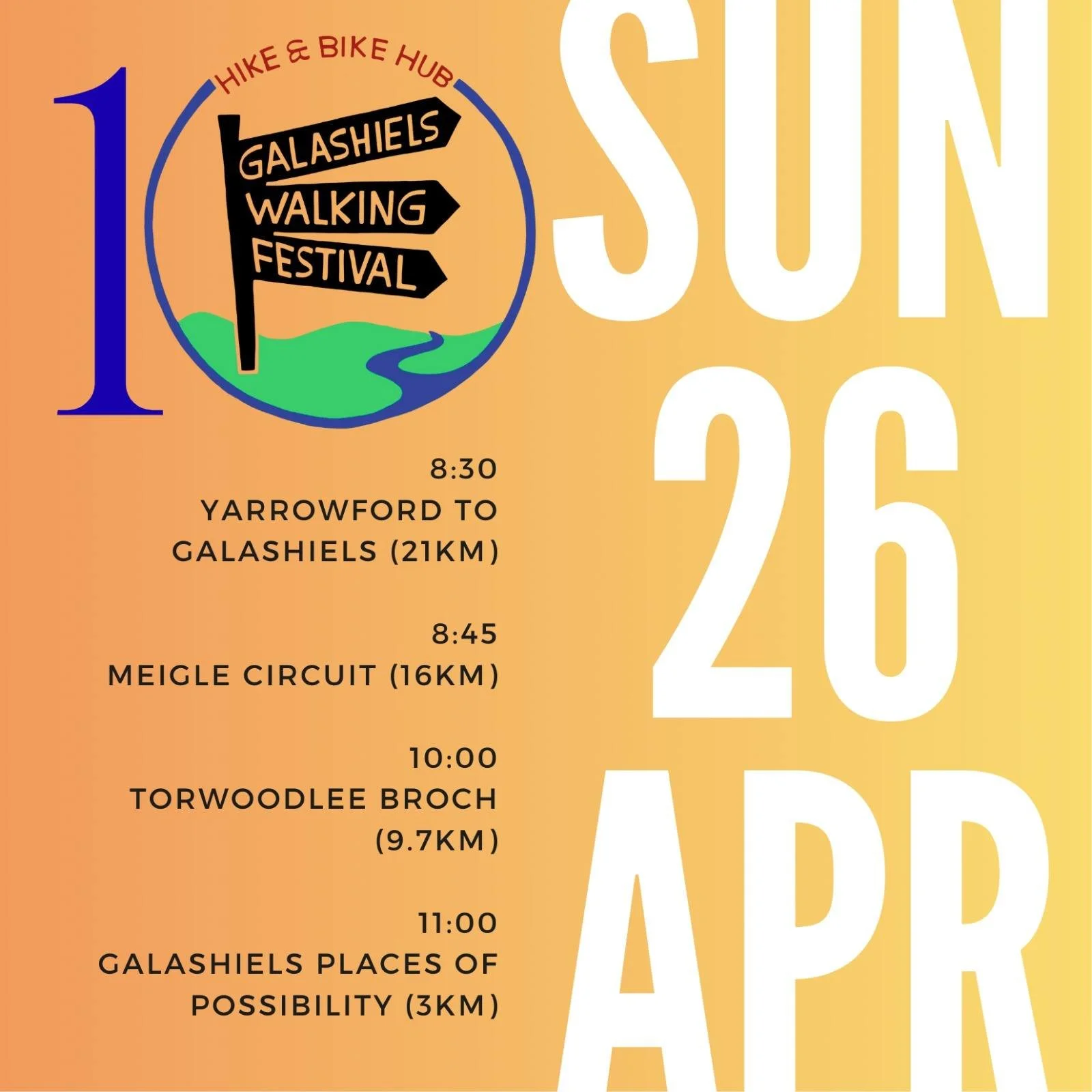 Galashiels walking festival
