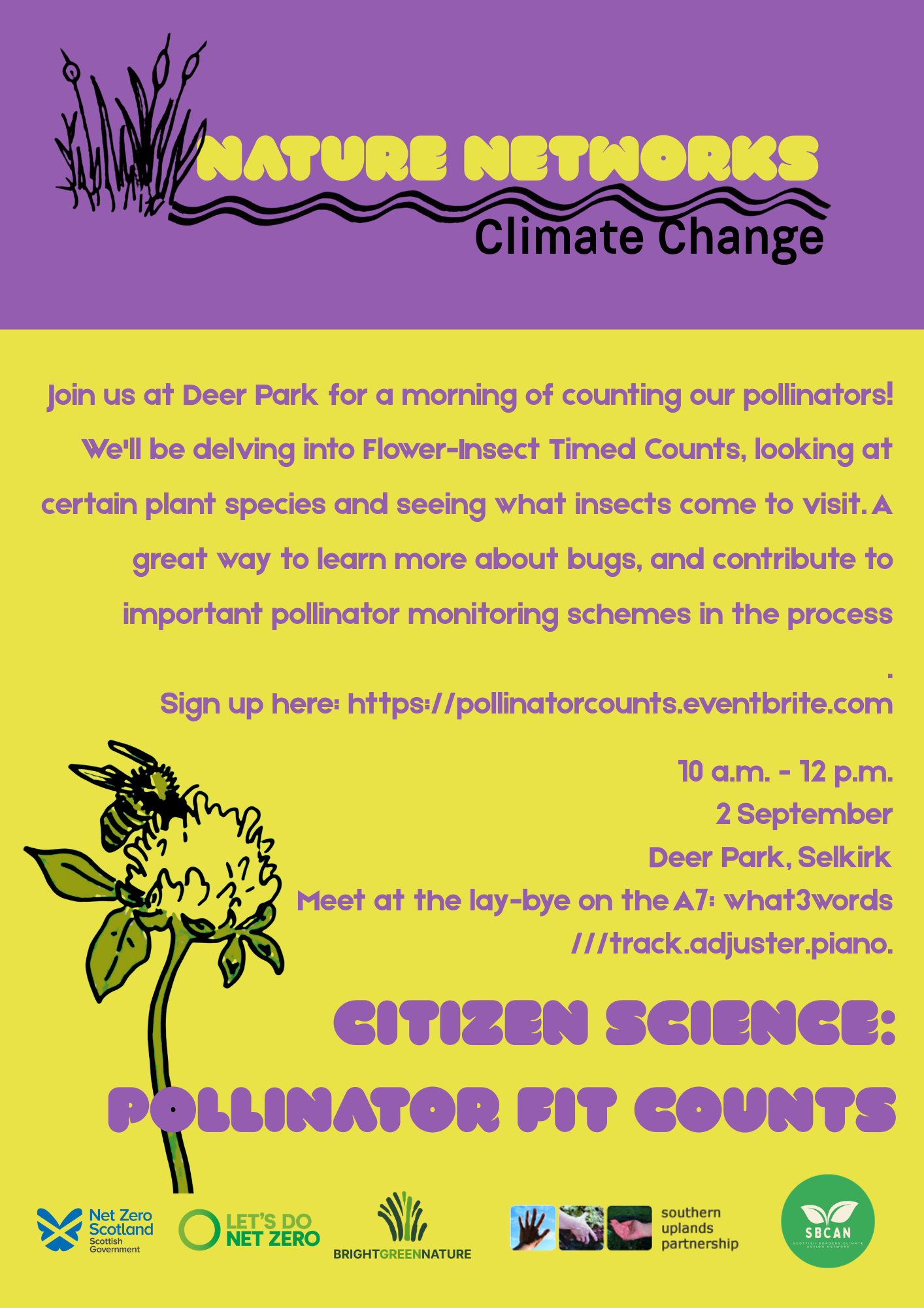 Citizen Science: Pollinator FIT counts