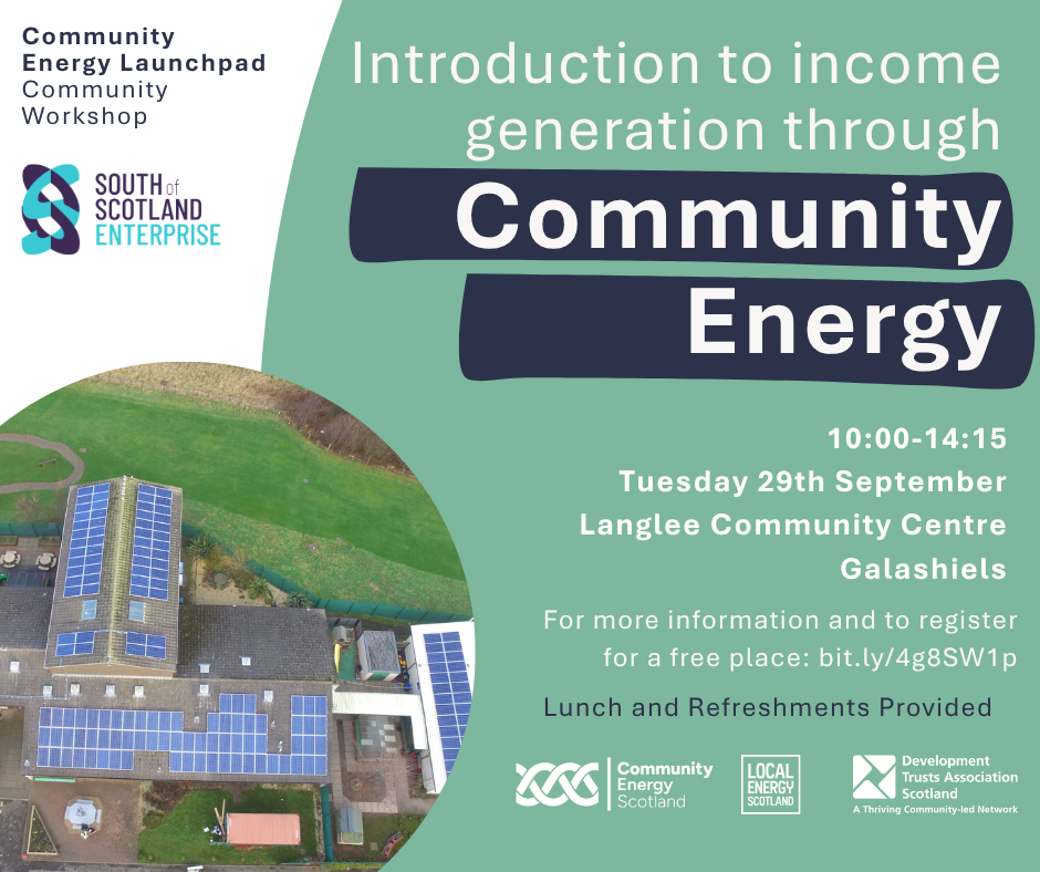 Introduction to income generation through community energy