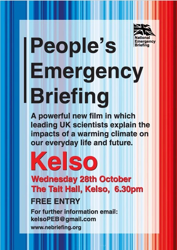 Kelso screening of the People's Emergency Briefing 