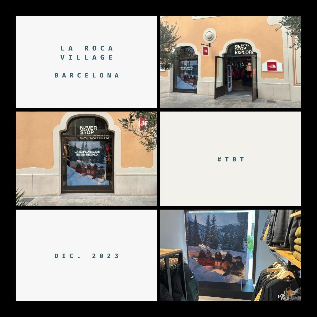 Hoy es d&iacute;a de #tbt y queremos recordaros la instalaci&oacute;n de X-mas que hicimos en la tienda The North Face en el centro comercial La Roca - Barcelona, como siempre con nuestro cliente Retail Monkeys.

Today is #tbt day and we want to remi