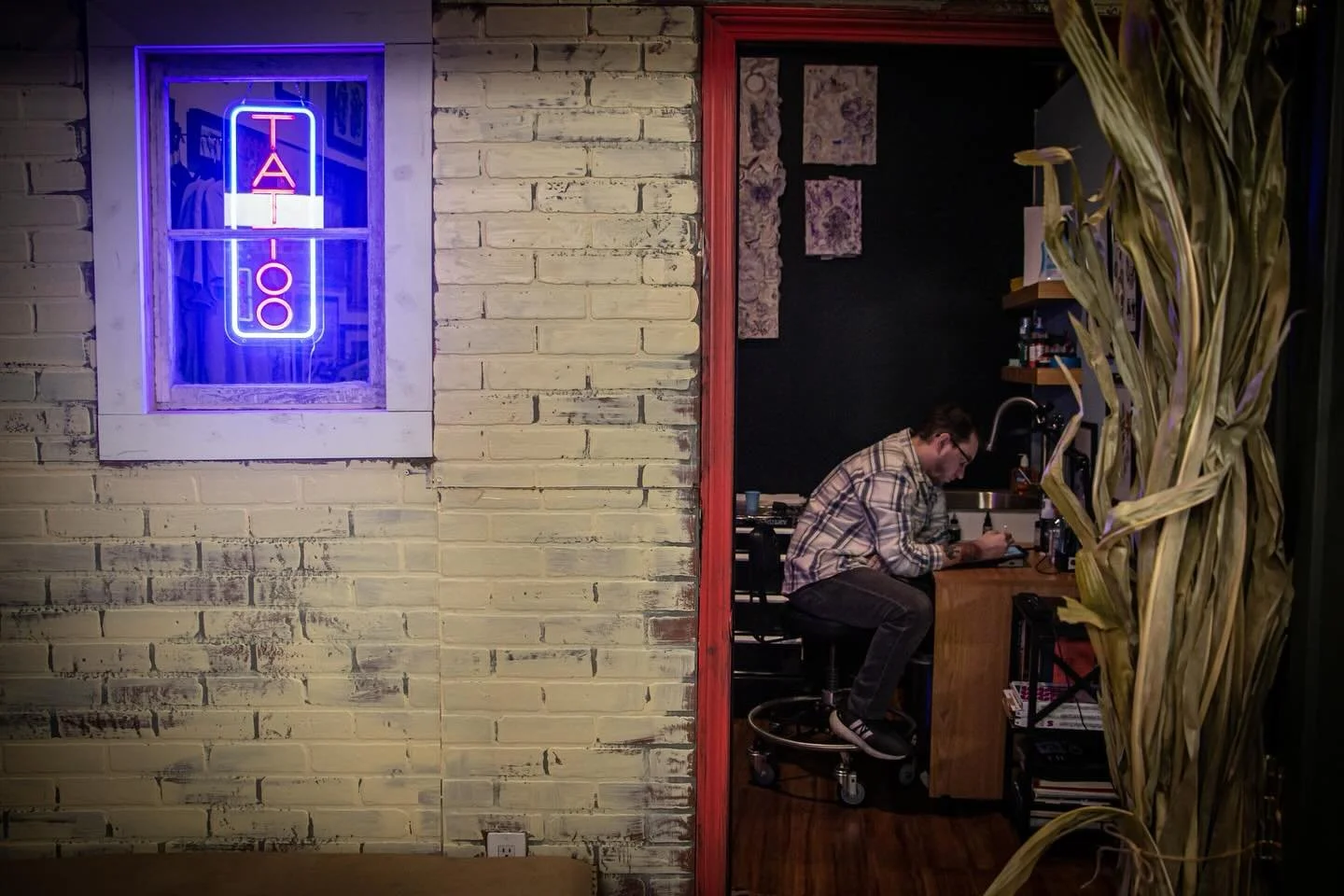 lucky to have Kevin just across the way | @hic.ink