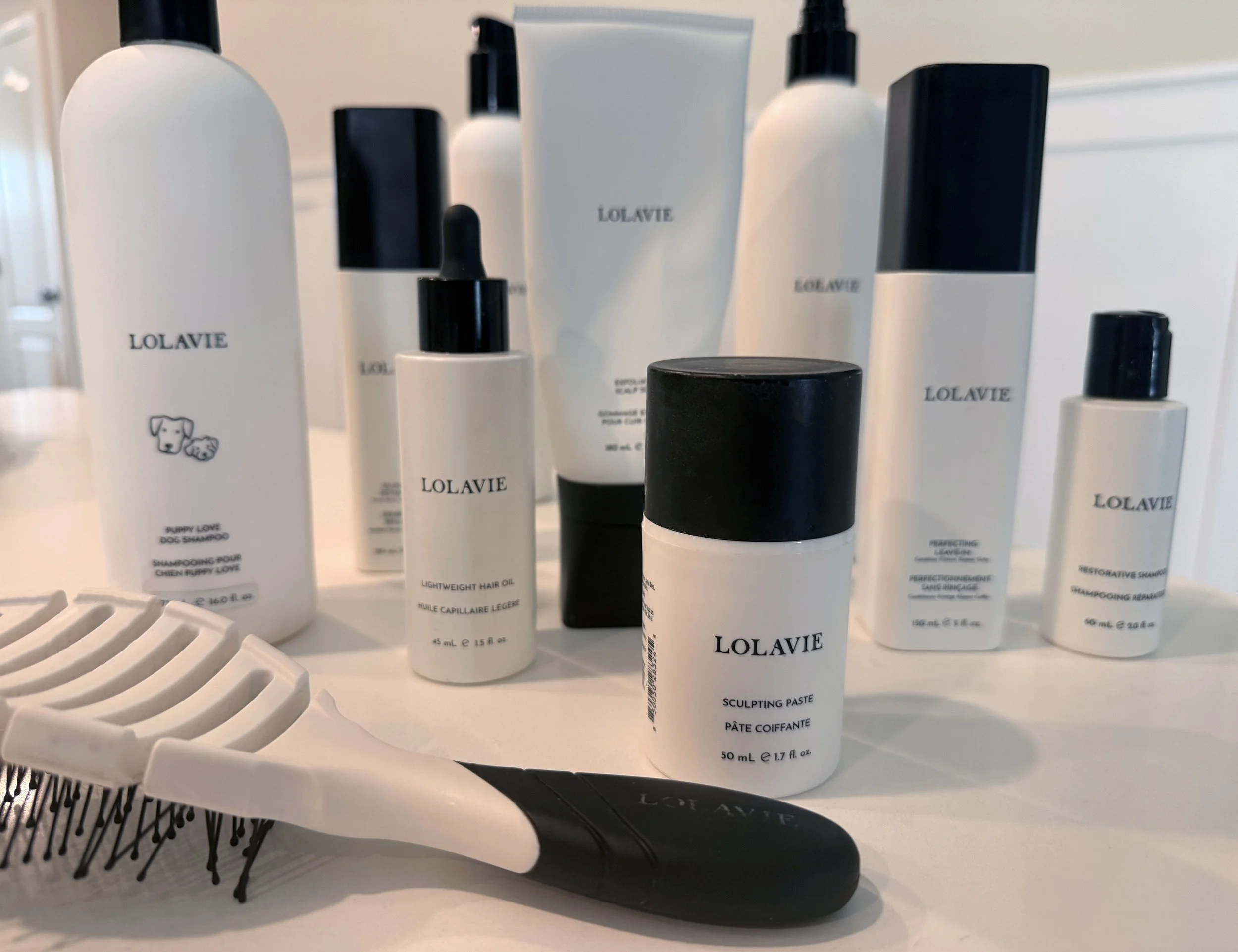 Lolavie products used for review