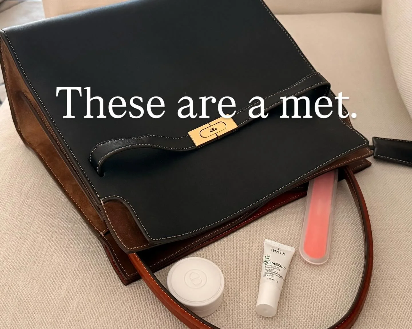 Nightstand + handbag must-haves: my never-travel-without trio. ✈️ 🏩 🚗

1. Ulta nail file w/case $2 &mdash; MEETS. Saves me from nail snag meltdowns.

2. Dior Cr&egrave;me Abricot &mdash; MEETS. Instant my nails and cuticles (and maybe even attitude