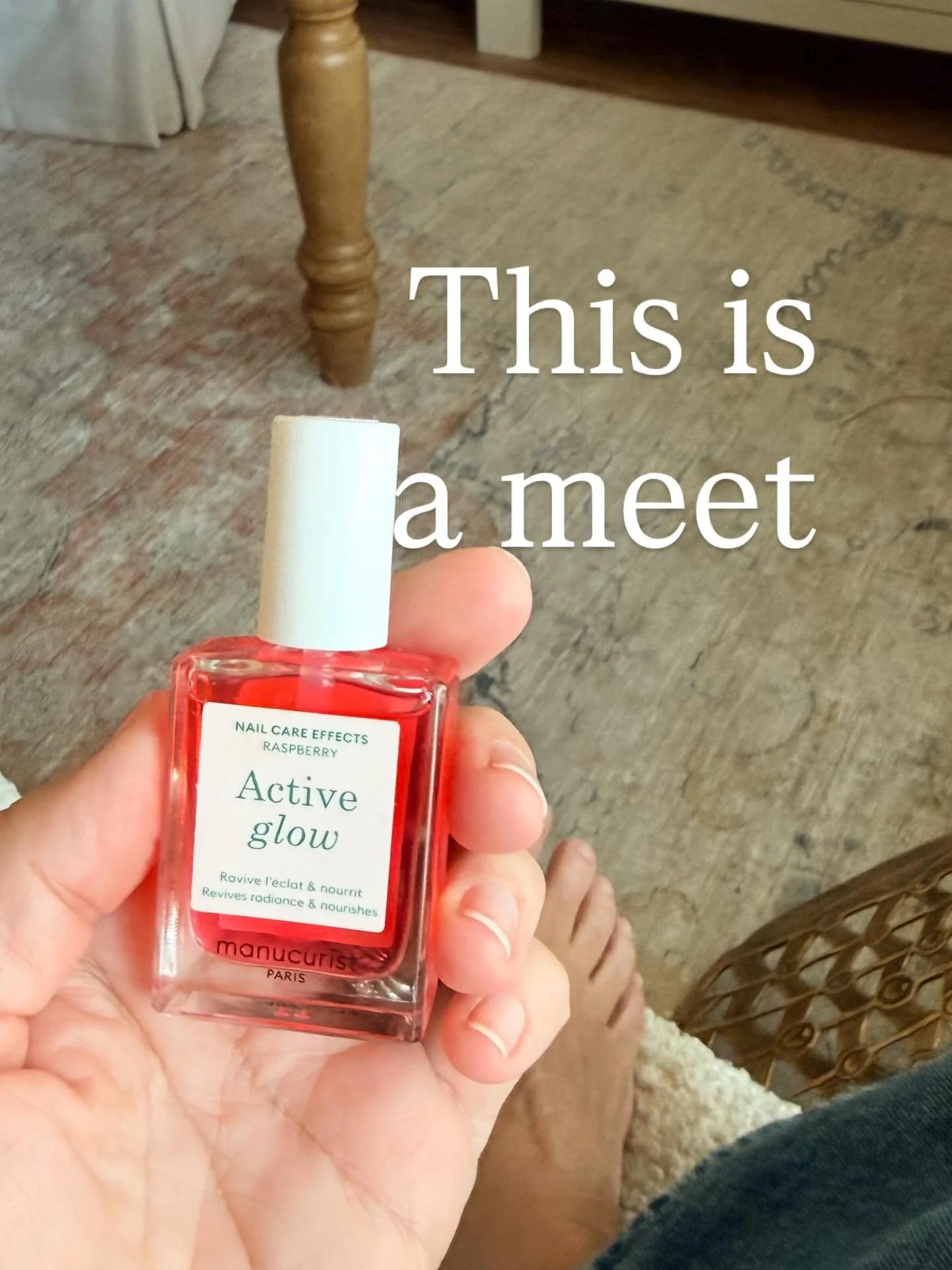 Rating: MEET

I broke up with nail polish. The two coolest people I&rsquo;ve ever met don&rsquo;t bother with it, and I was desperate to eliminate something from my beauty routine.

What I expected: @manucurist positions Active Glow as &ldquo;make-up