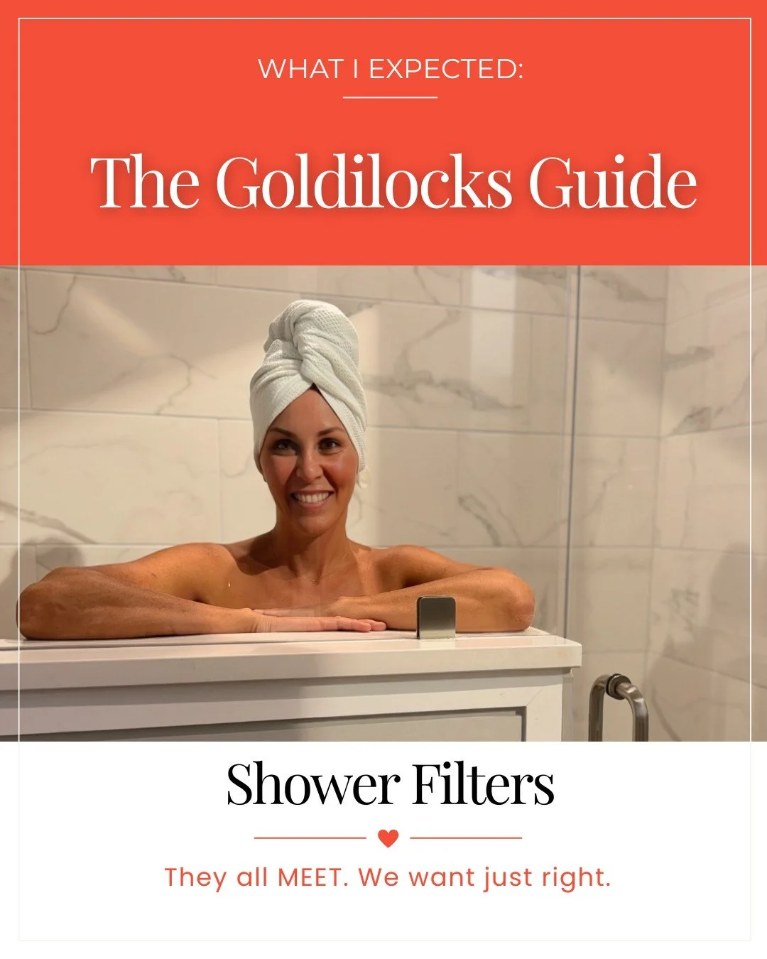 It is finally here: the long-awaited Shower Filter Goldilocks Guide. 🚿

This one took time because the subject matter is surprisingly complex. I happen to live with a water-quality expert, and I still struggled.

I wanted to be able to stand behind 