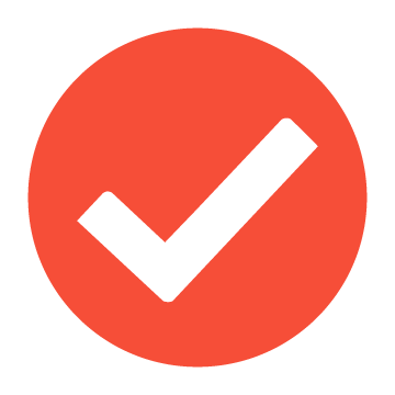 What I Expected MEET Rating Symbol a red circle with a white check mark in the center