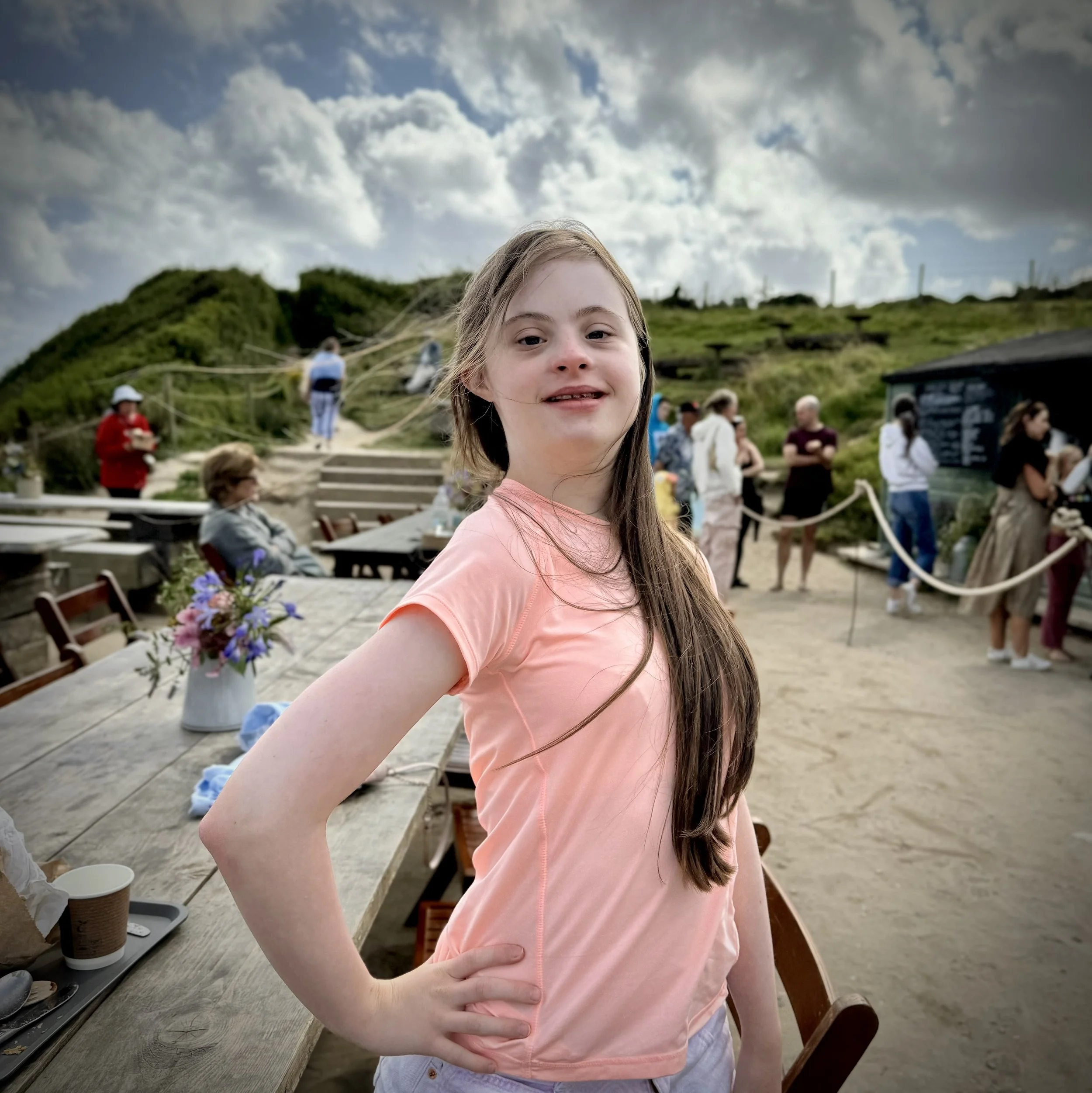 Me being a Diva in Cornwall, Summer 2025