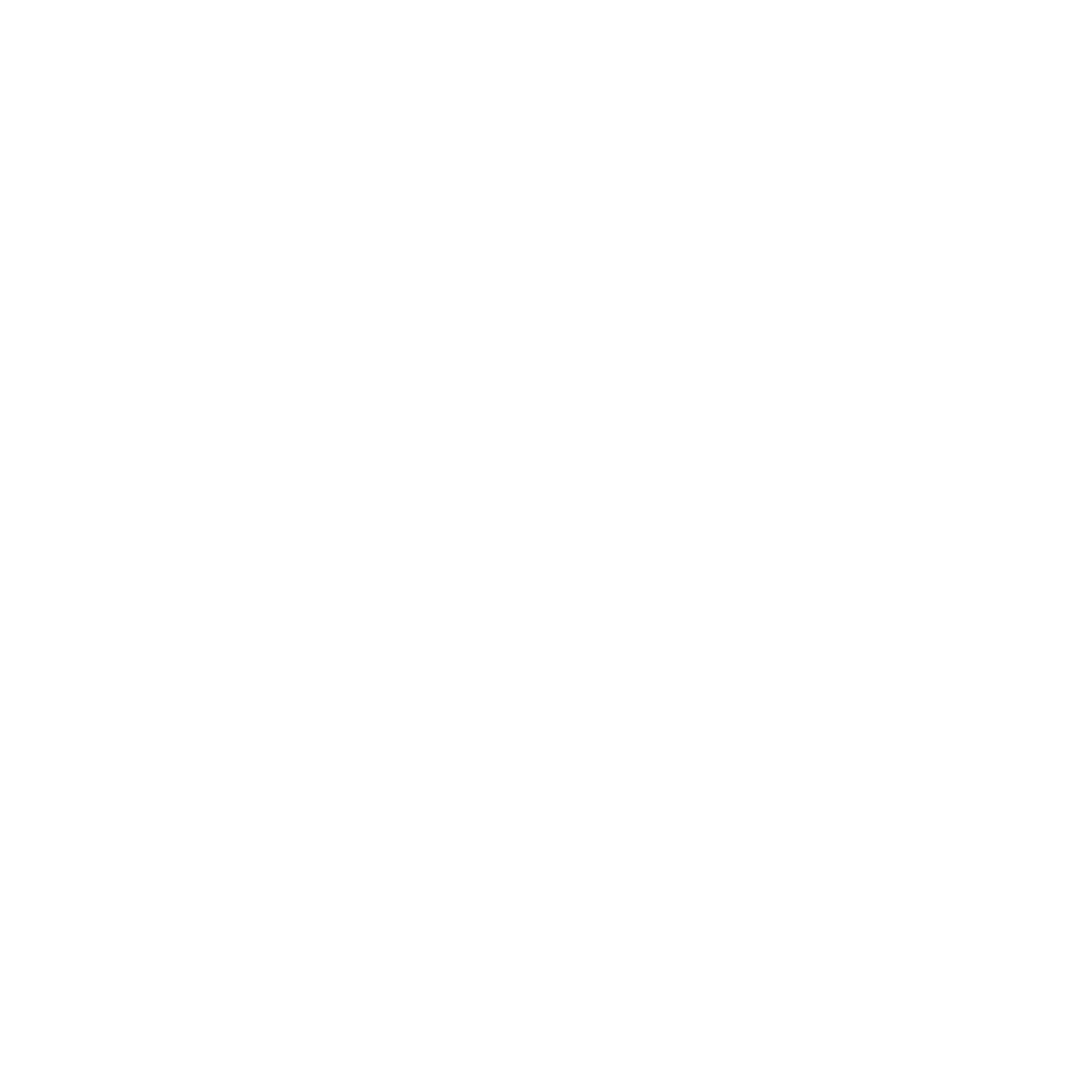 A white icon of a search tool on a laptop.