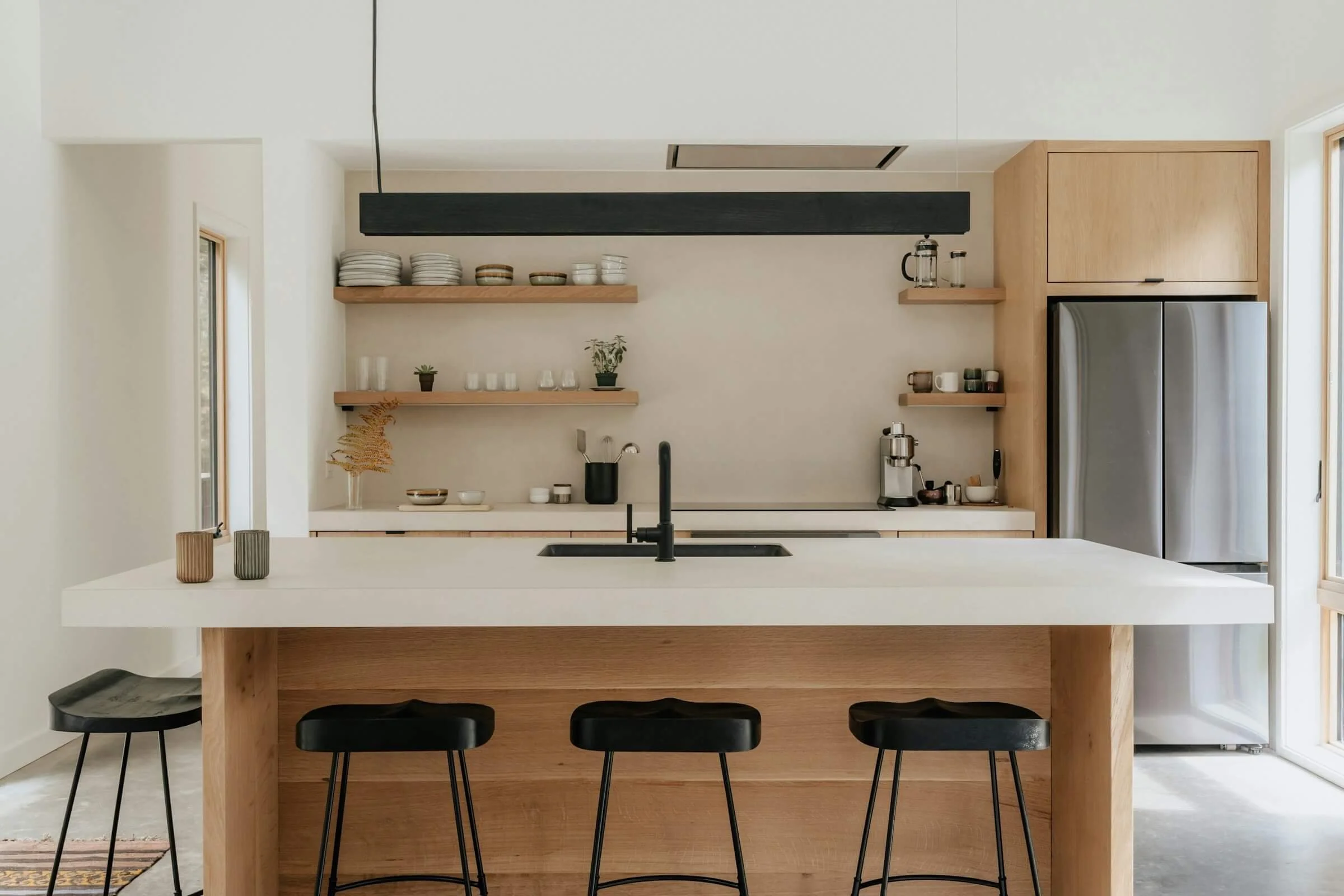 Woman organising a drawer