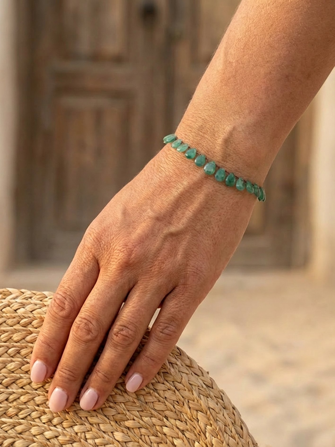 Emerald knotted bracelet WEB2.jpg