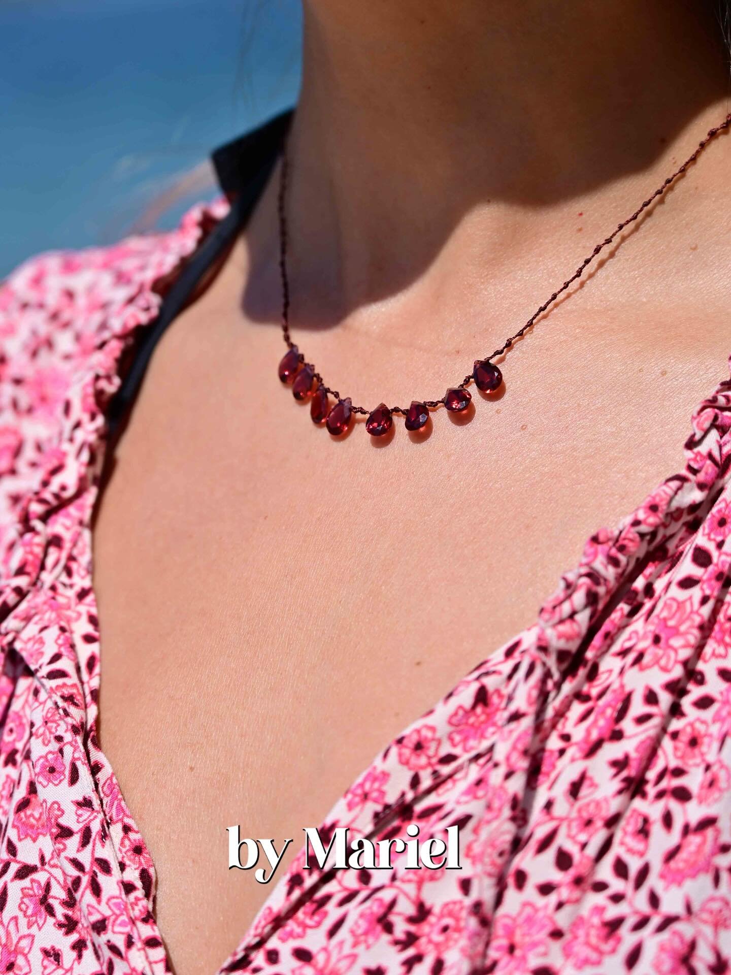 Mini Garnet ❤️❤️

#naturalgemstones #naturalgemstonejewelry #handmade #garnet #summerjewelry #summernecklace #summervibes