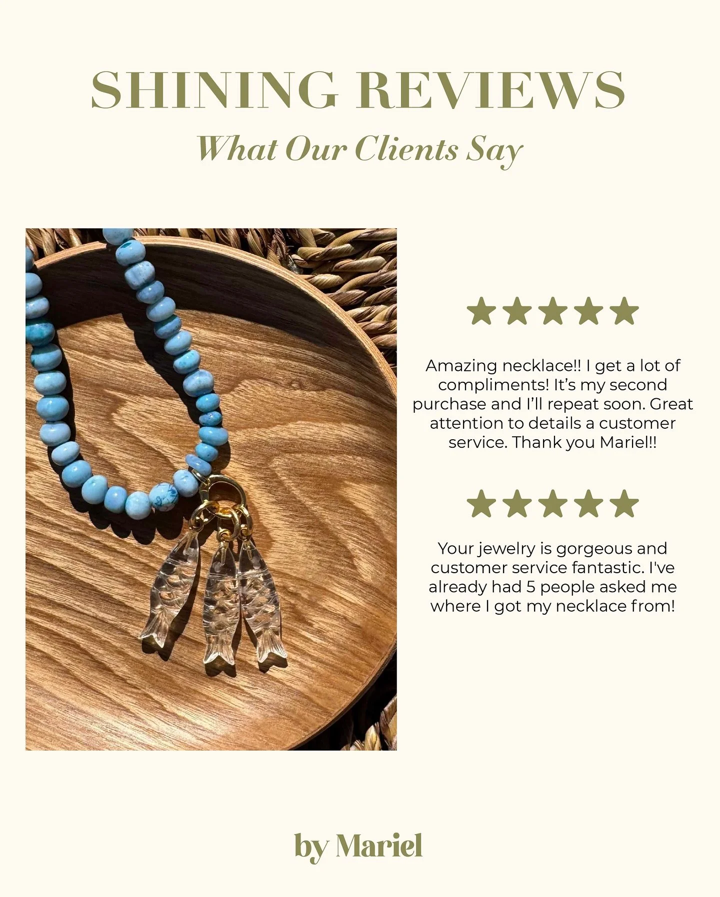 My heart is full every time I read your reviews.❤️

The best part is always when you send me pictures. Being at a distance without a physical store means I miss face-to-face moments, so your feedback and beautiful photos truly make my day. 

If you e