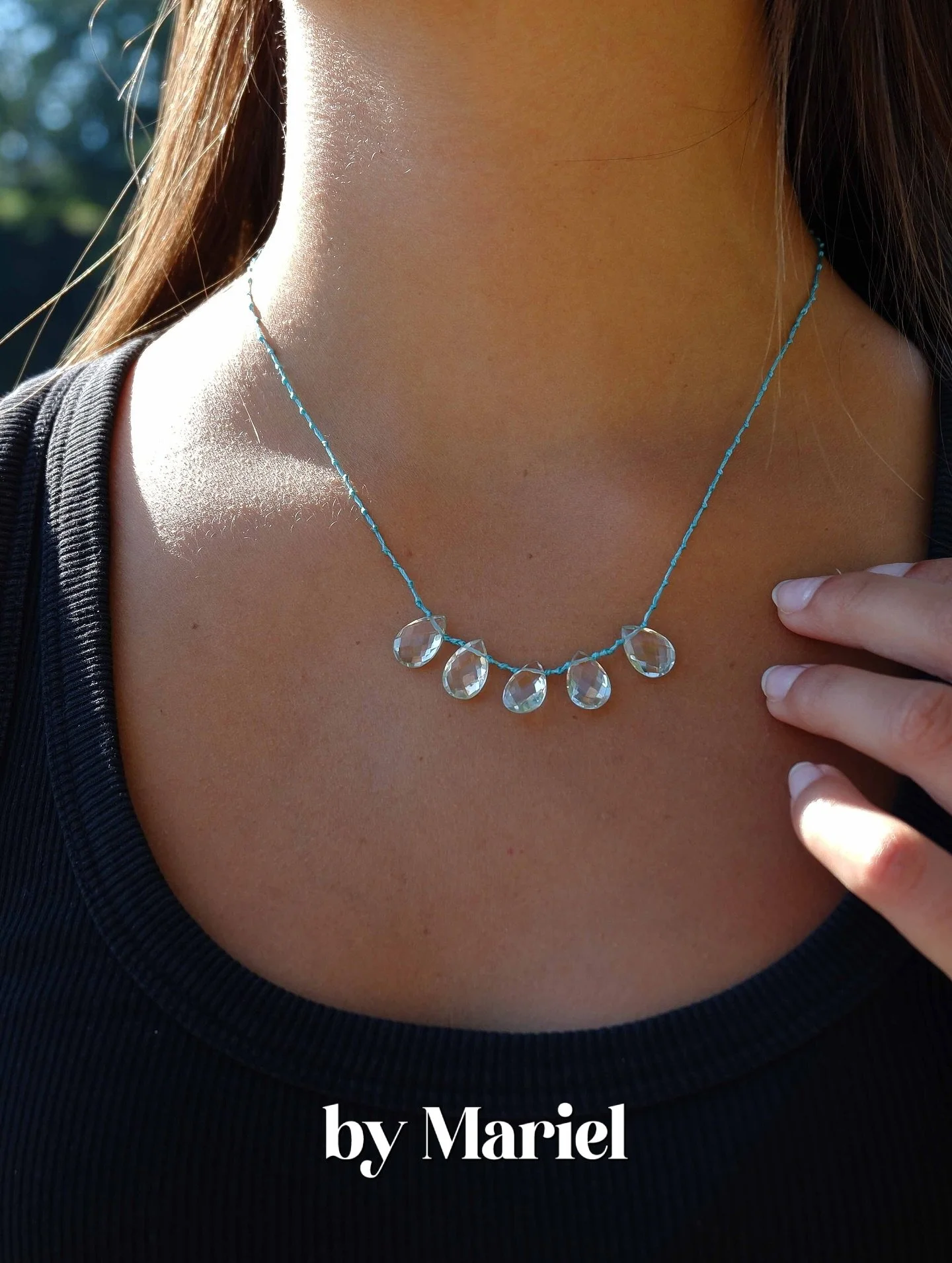 ✨ A little shine, a lot of soul. ✨
Our mini version of the classic knotted necklace is made for minimalists who live by the &ldquo;less is more&rdquo; philosophy. Featuring delicate amethysts with a natural glow, this piece adds effortless charm to e