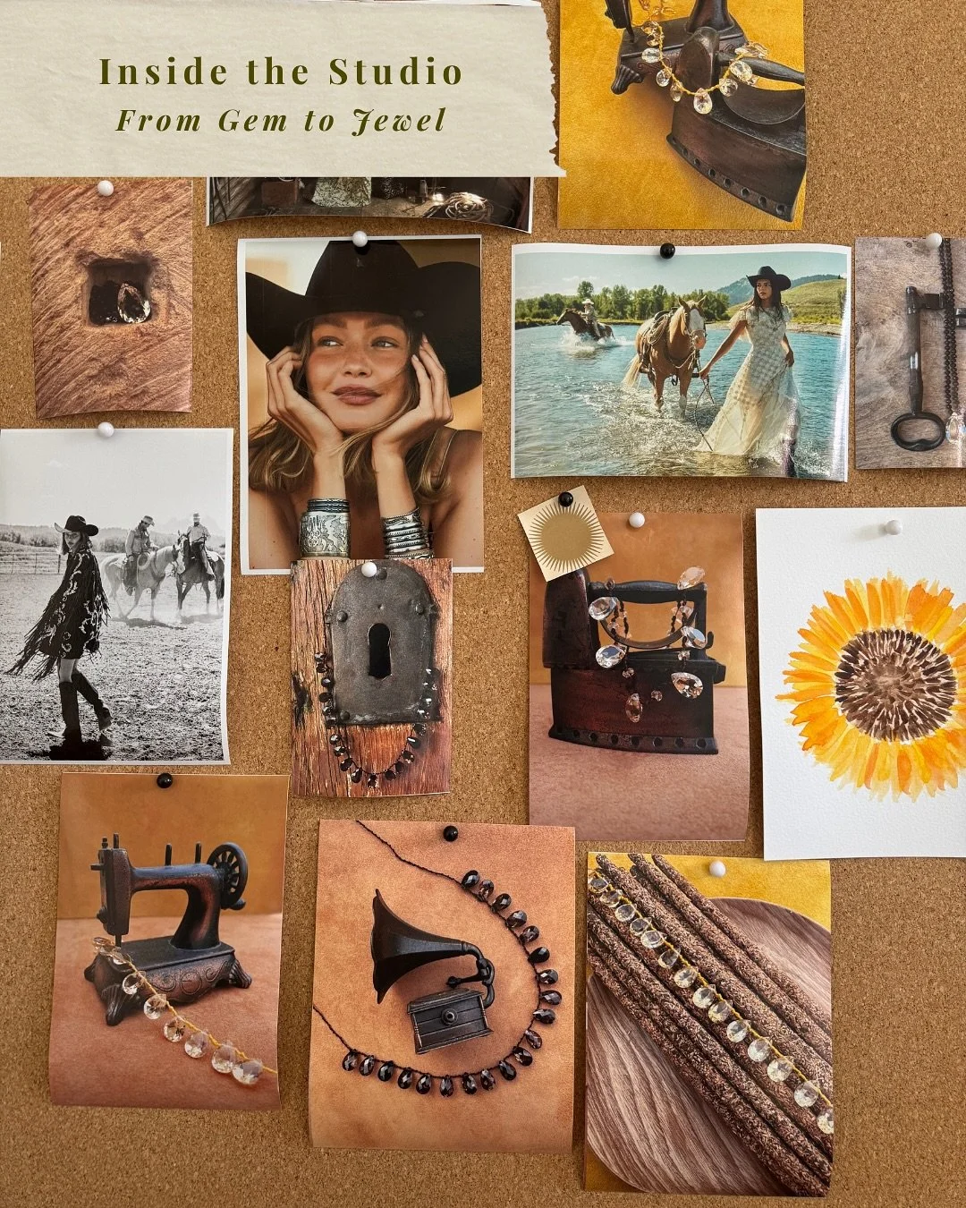 Inside the Studio
From Gem to Jewel
In our La Coru&ntilde;a studio, every By Mariel piece begins with inspiration, from the sea, nature&rsquo;s colors, travel, and vintage treasures. We&rsquo;re drawn to natural gemstones, a bohemian spirit, and a to