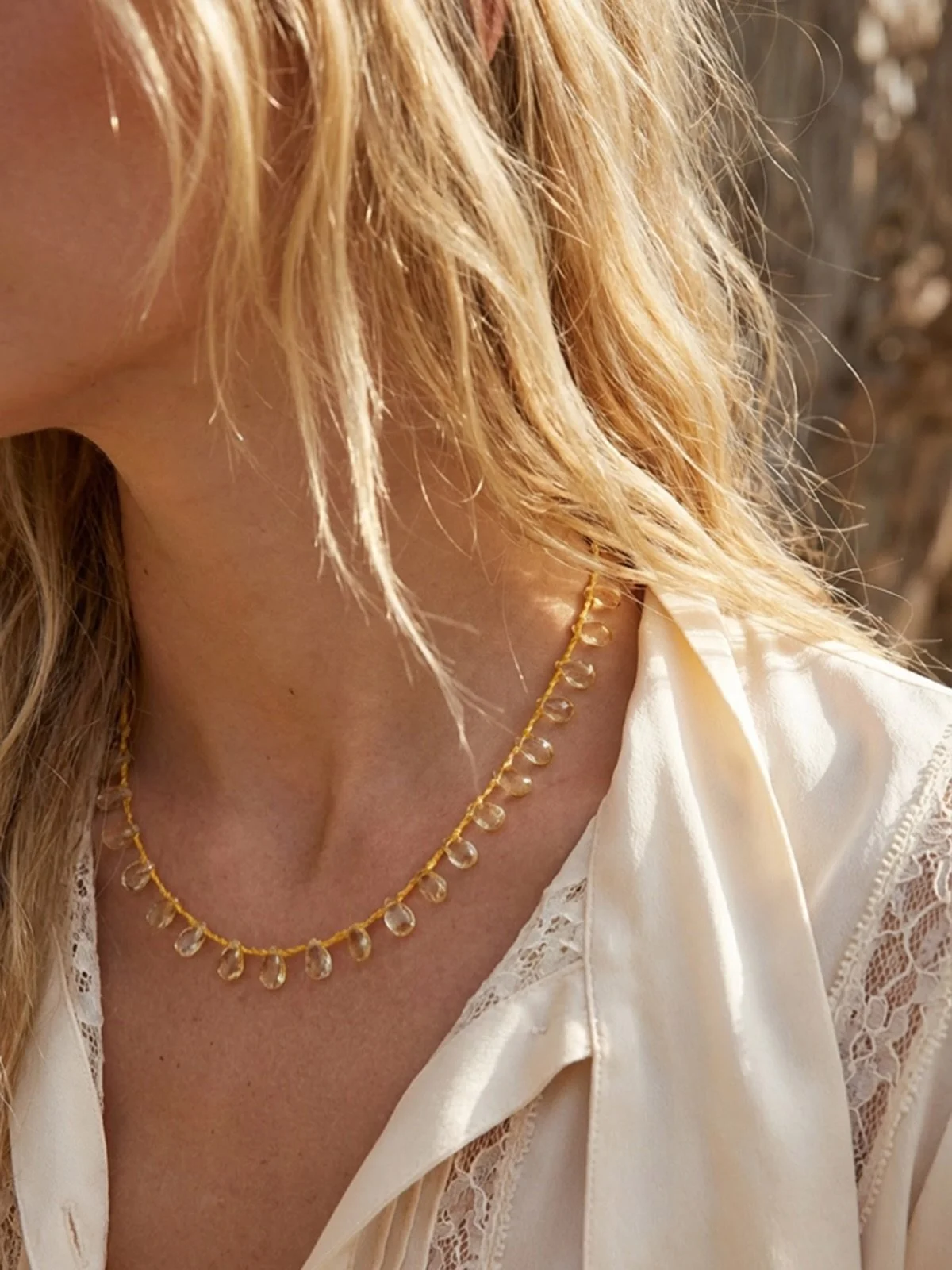 Margarita citrine necklace for abundance ✨

#bymariel #handmadejewelry #citrine #gemstonejewelry #citrine