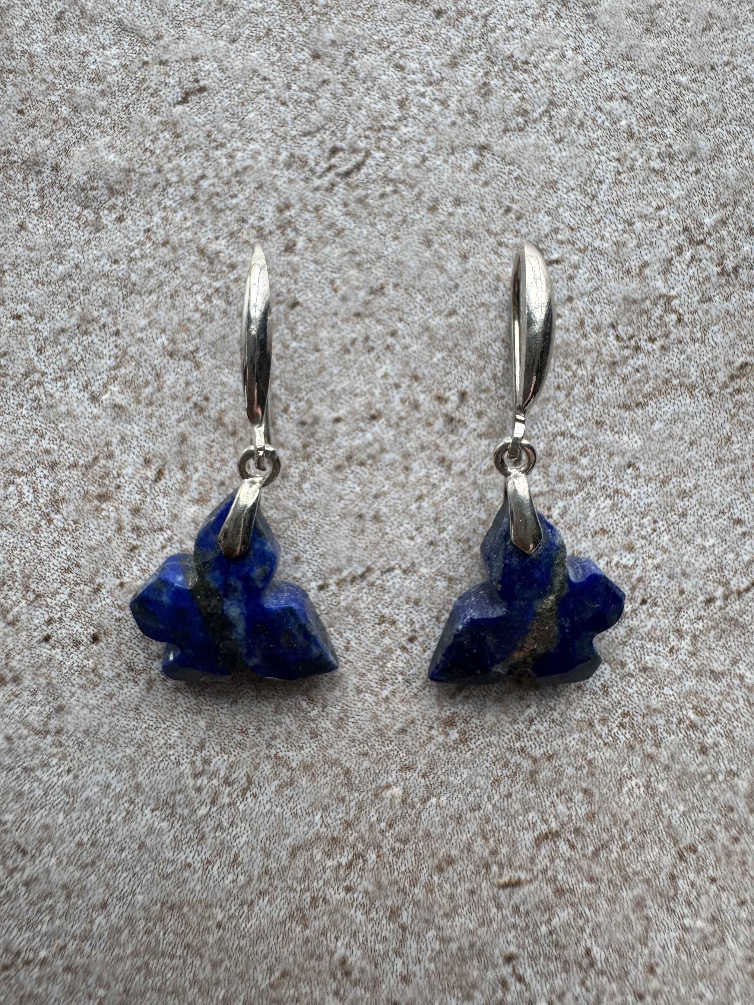 Isla Mariposa Butterfly Lapis Lazuli earrings2.jpg