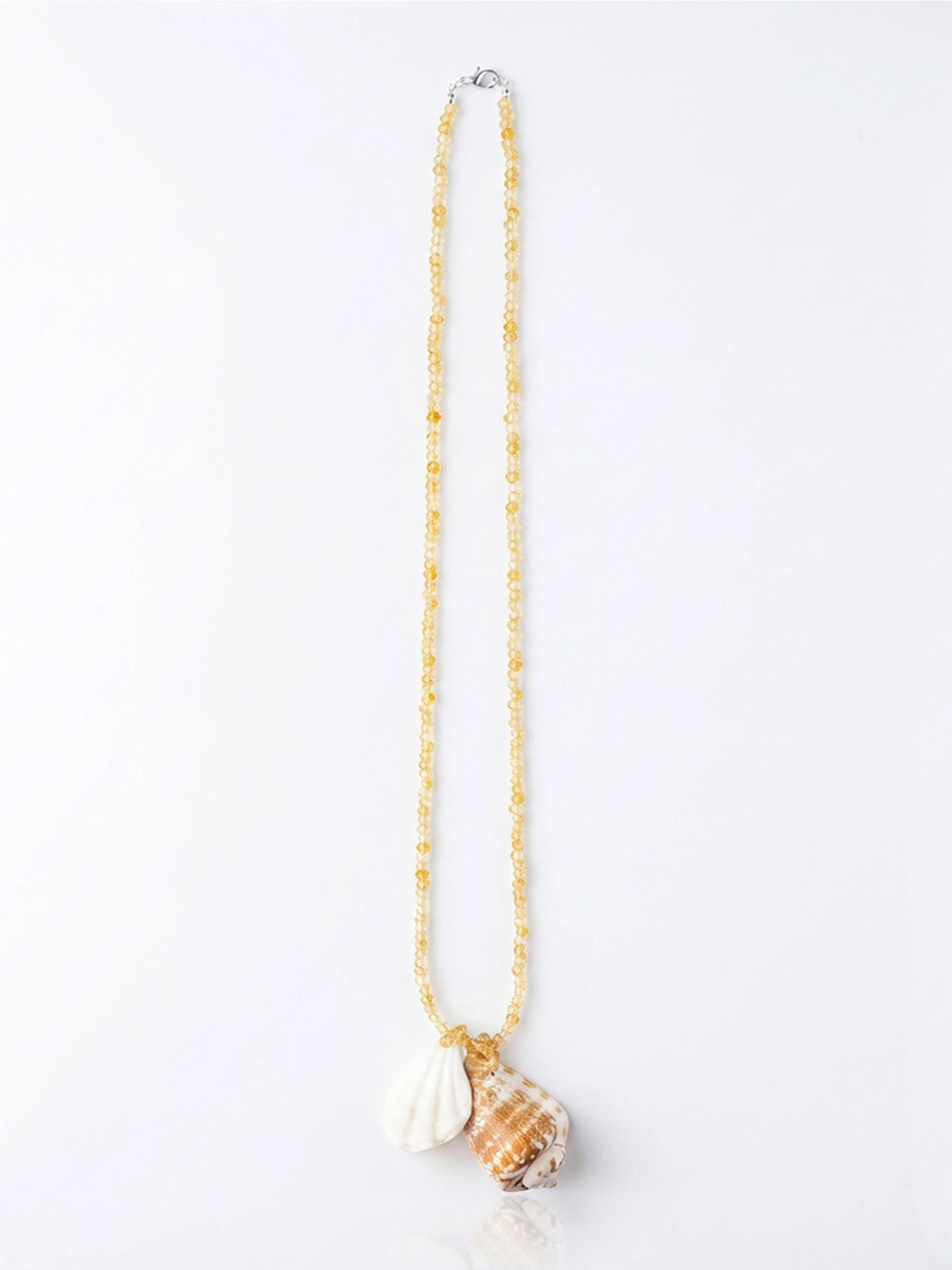Shell Souvenir beaded citrine necklace  copia.2jpg.jpg
