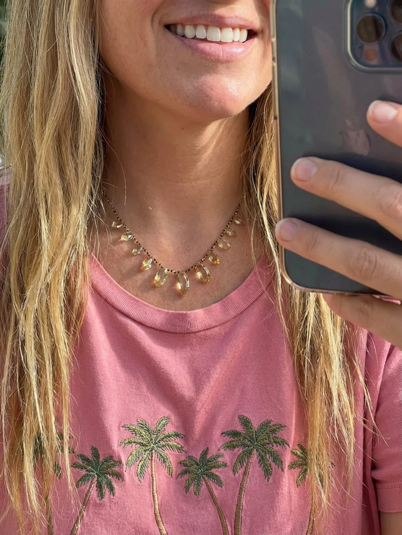 Marquesa Knotted Citrine brown necklace  copia.jpg