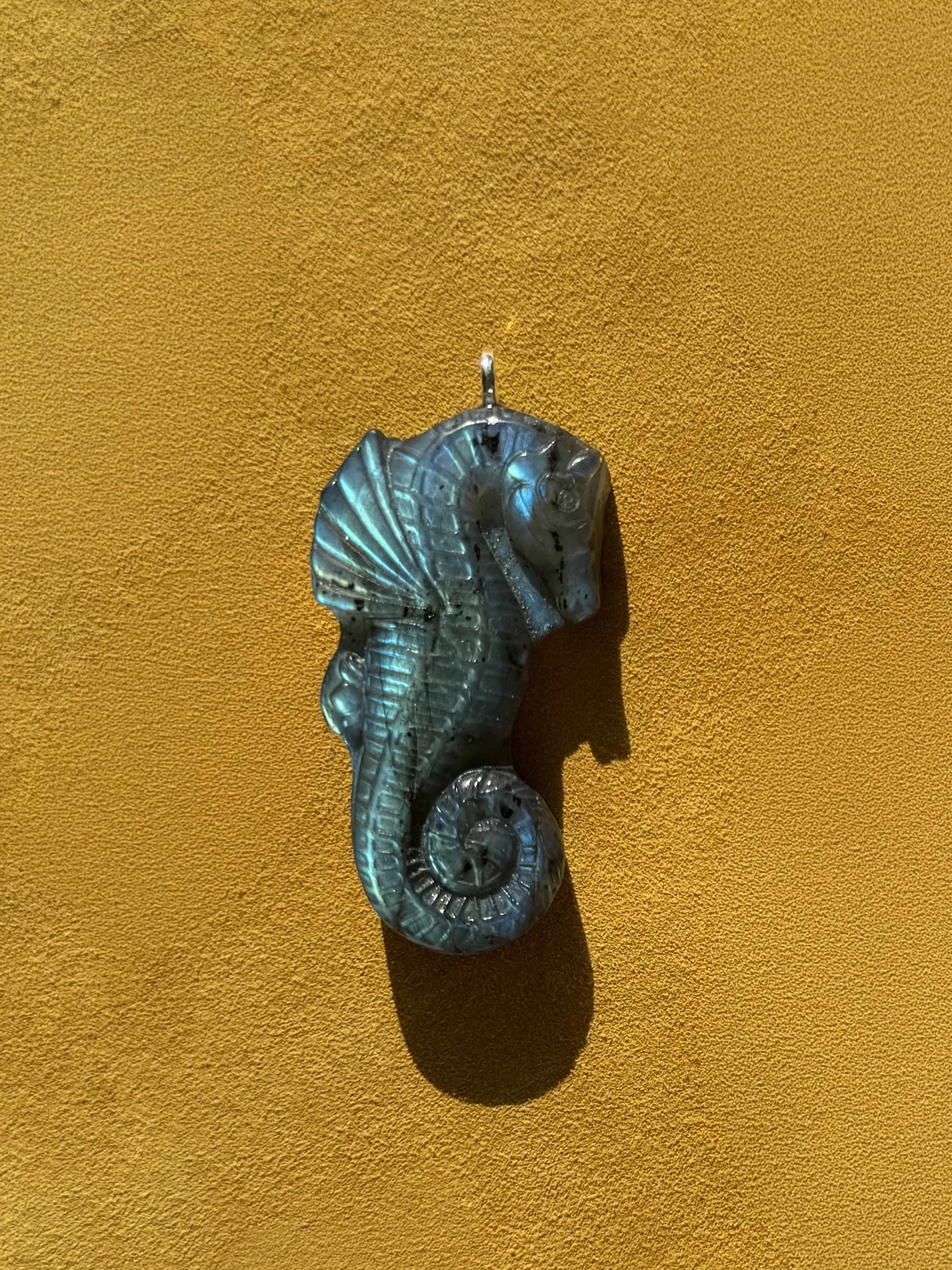 Seahorse Labradorite CHARM