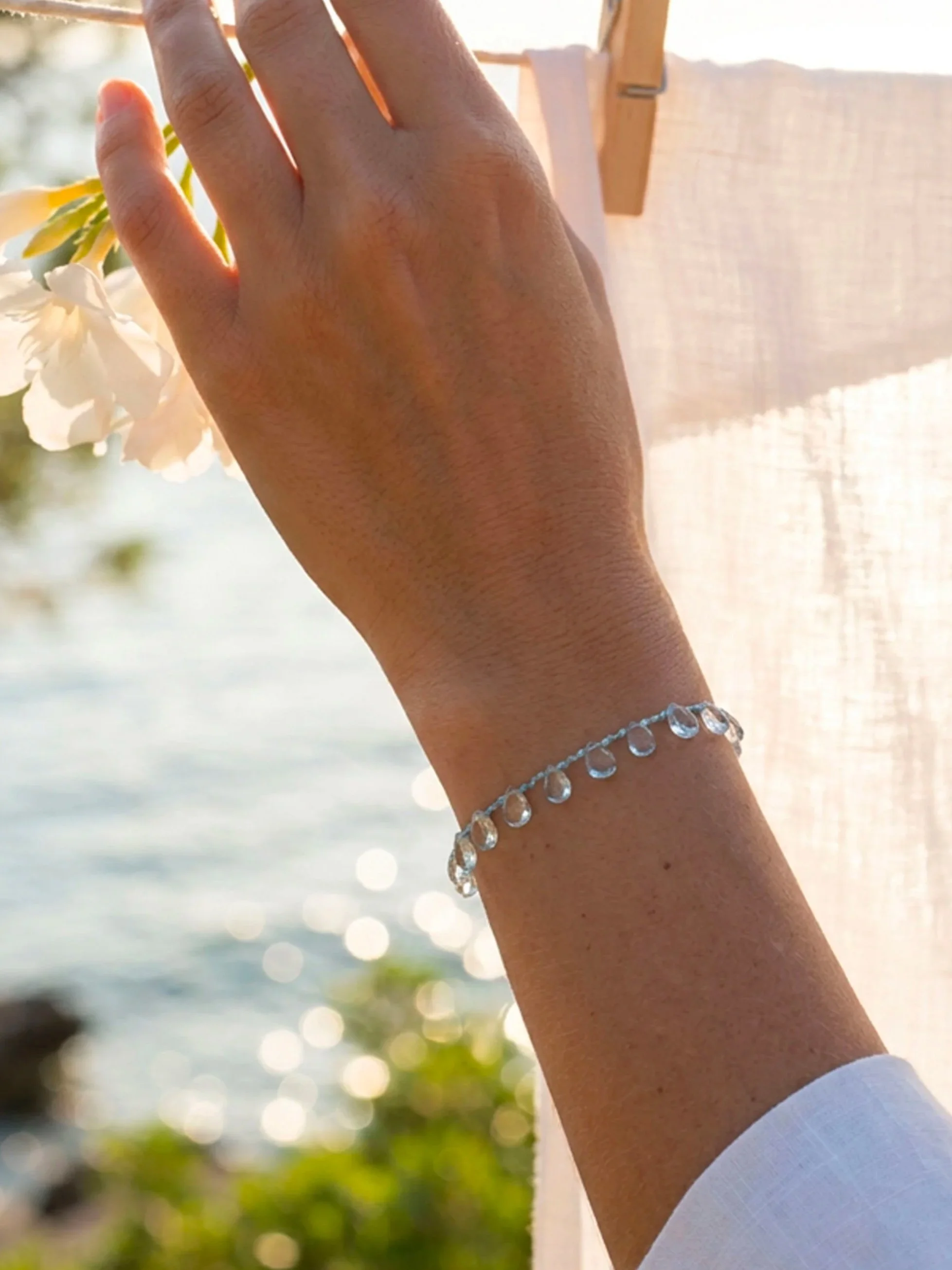 Aguasal Blue Topaz bracelet