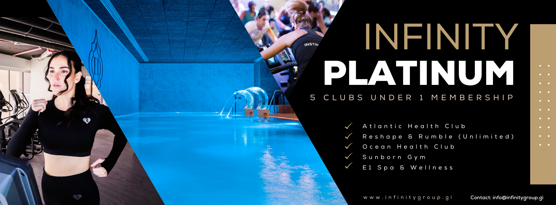 Infinity Group Work Health Clubs — Infinity Group