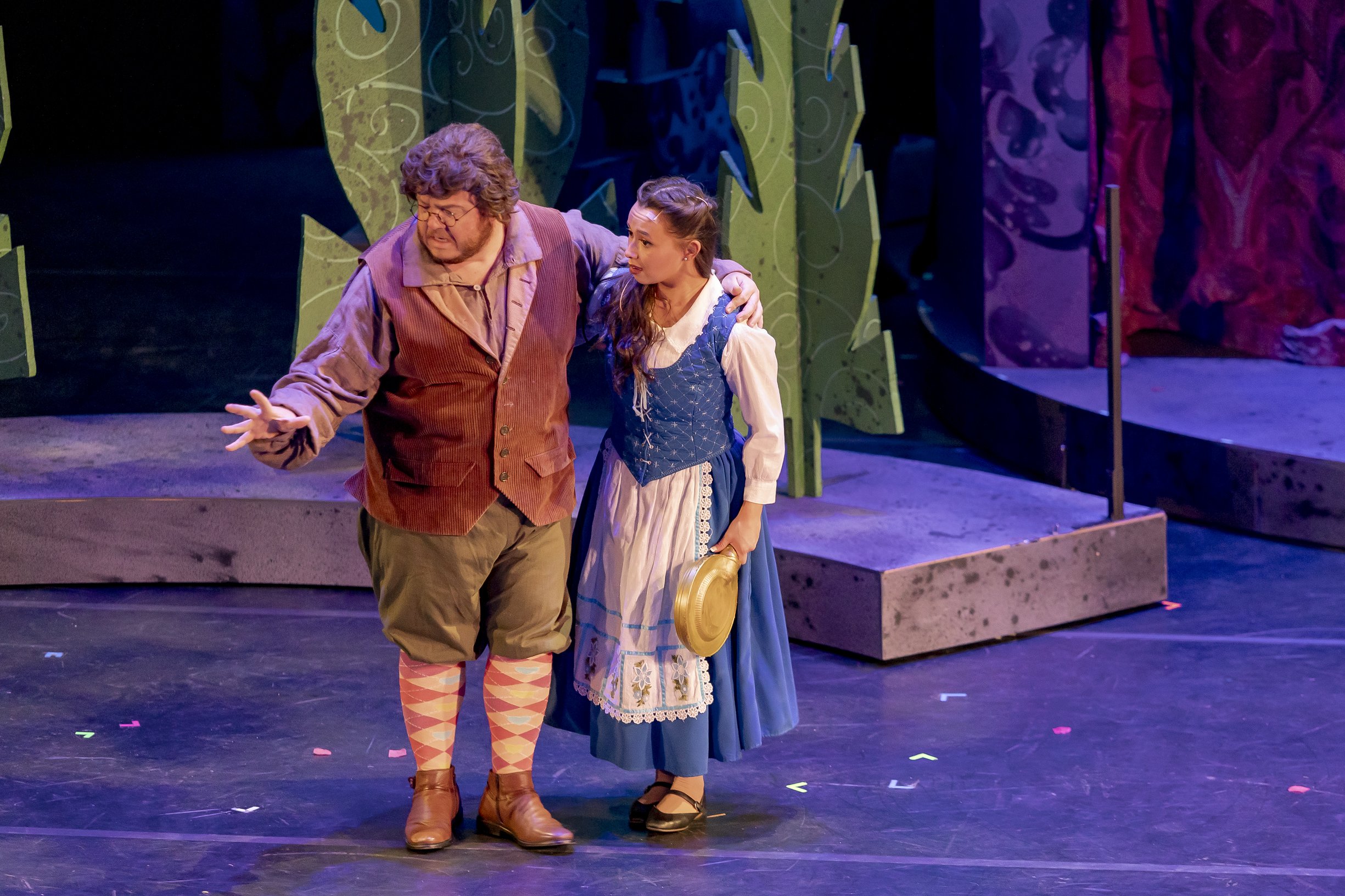 Belle in DISNEY’S BEAUTY AND THE BEAST JR. / Photo: Mikki Schaffner