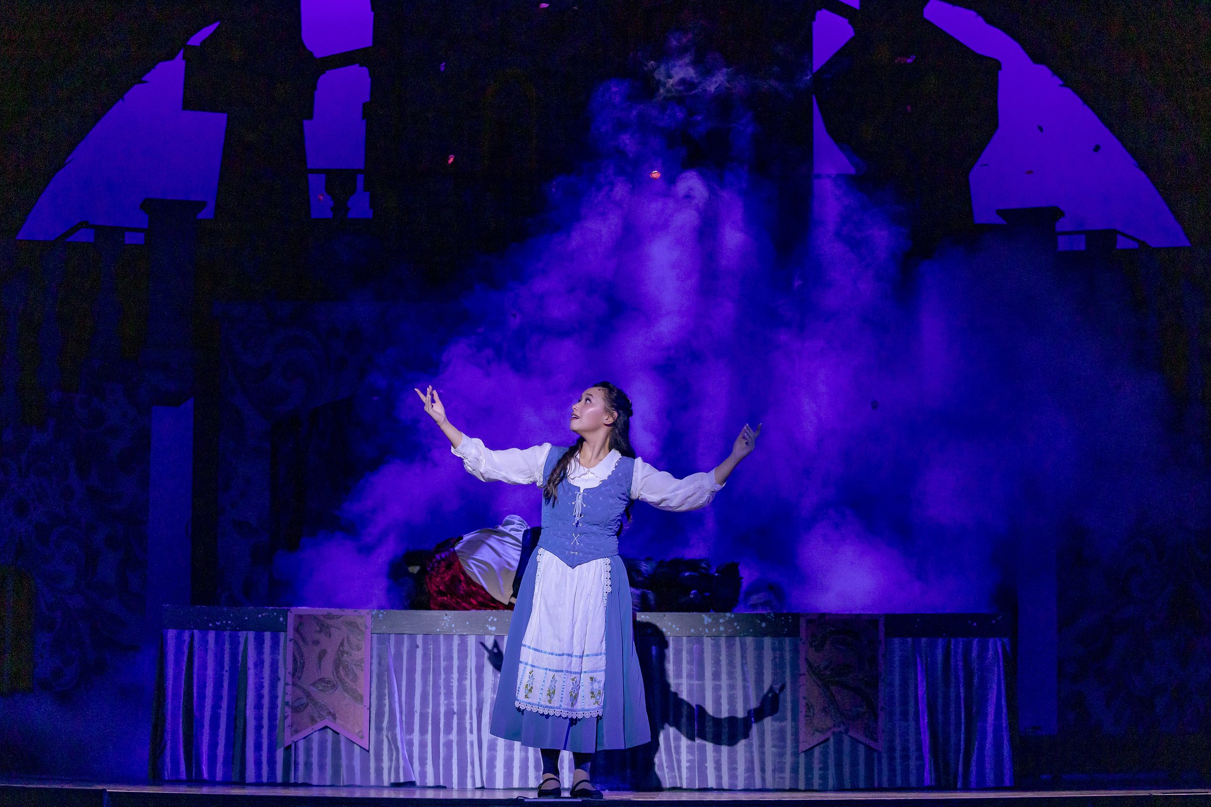 Belle in DISNEY’S BEAUTY AND THE BEAST JR. / Photo: Mikki Schaffner
