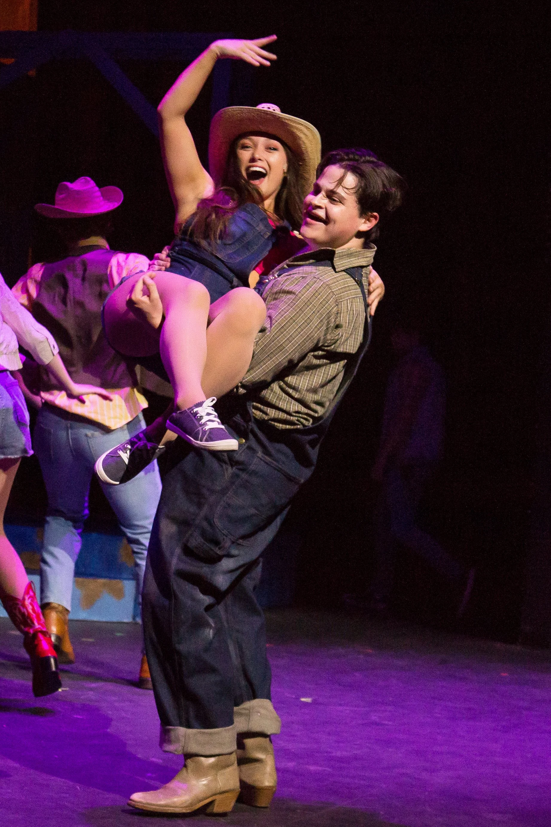 Rusty in FOOTLOOSE at The Incline Theater