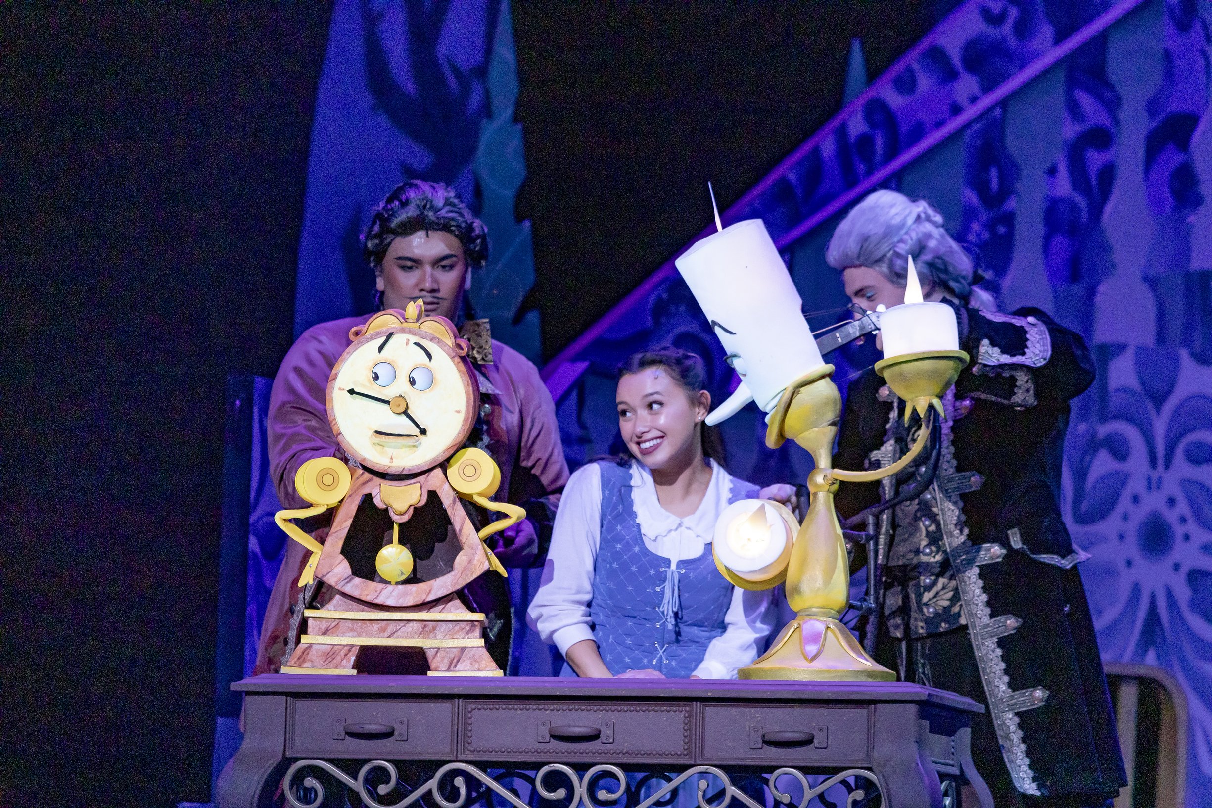 Belle in DISNEY’S BEAUTY AND THE BEAST JR. / Photo: Mikki Schaffner