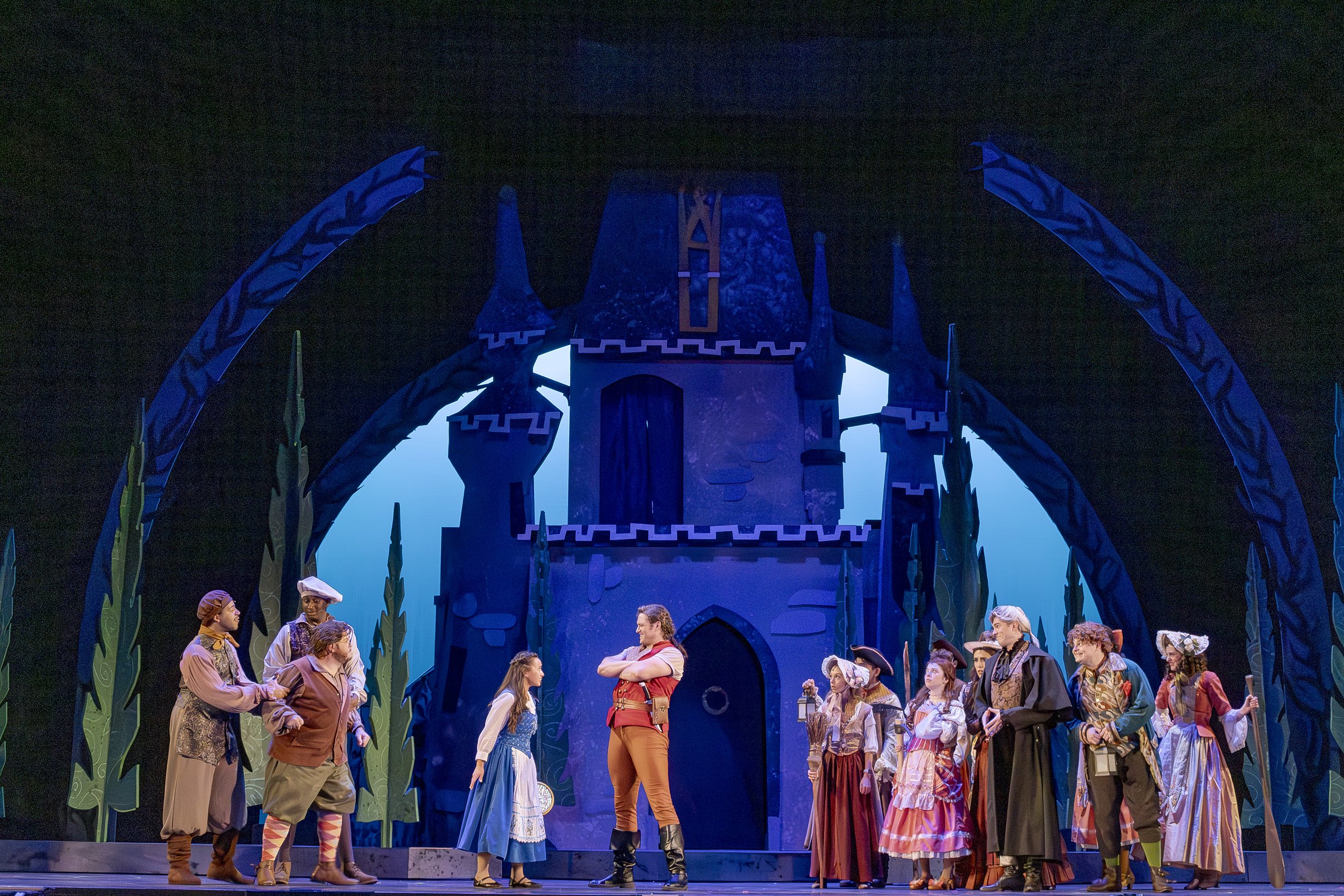 Belle in DISNEY’S BEAUTY AND THE BEAST JR. / Photo: Mikki Schaffner