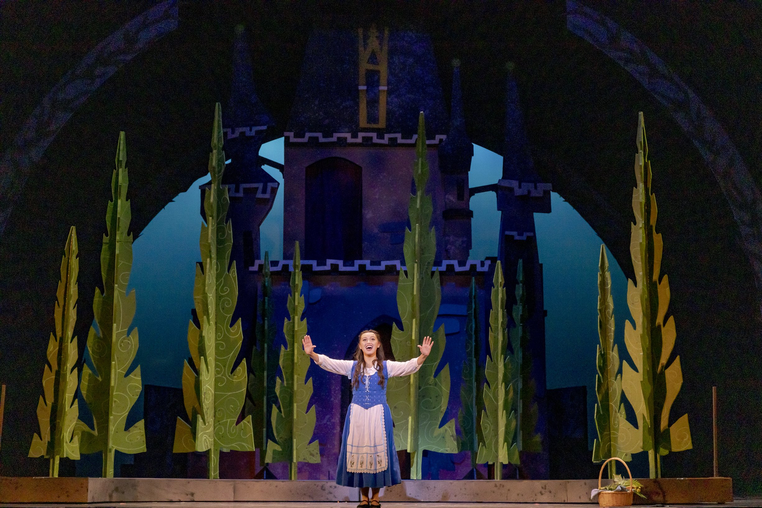 Belle in DISNEY’S BEAUTY AND THE BEAST JR. / Photo: Mikki Schaffner