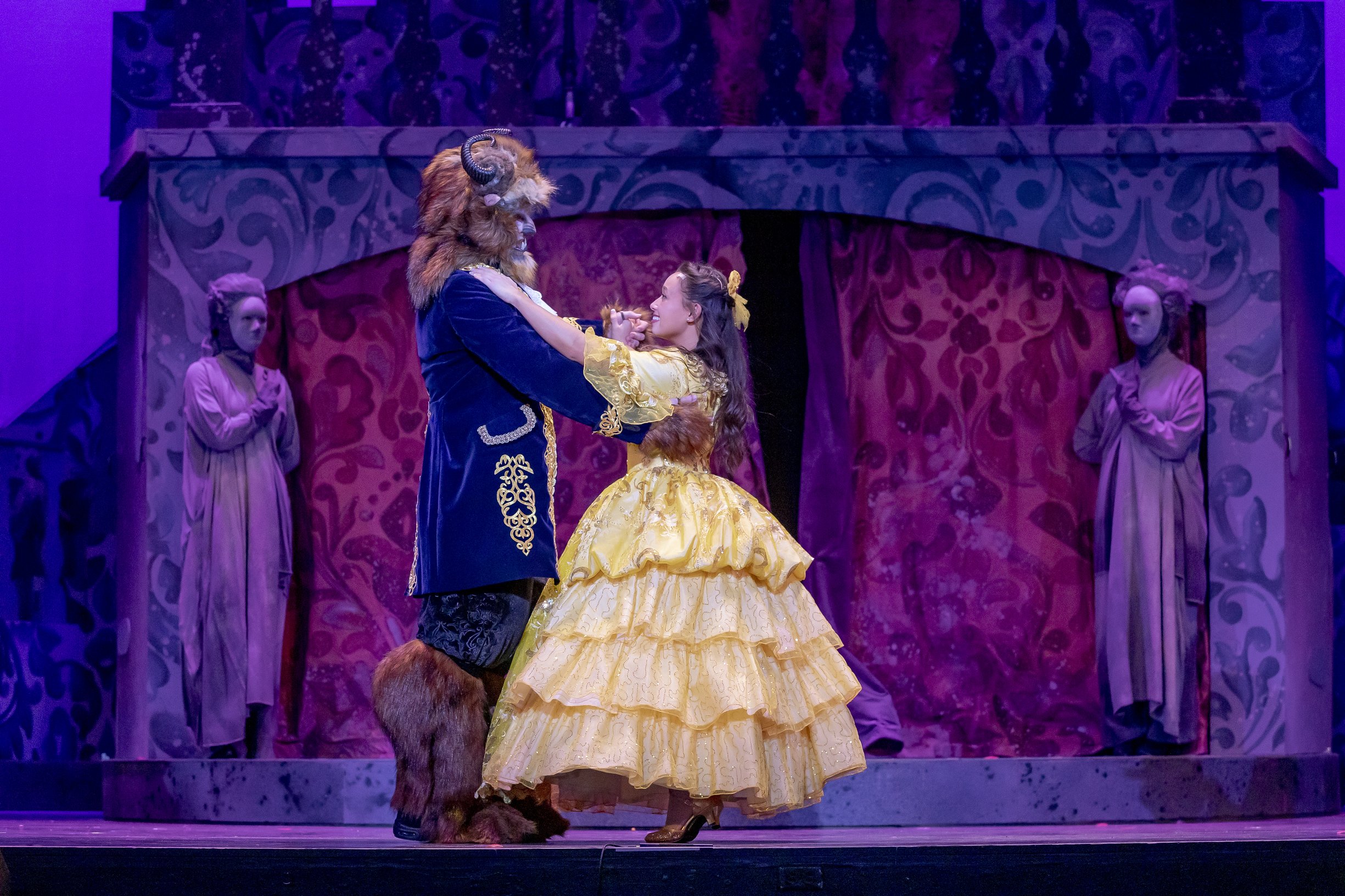 Belle in DISNEY’S BEAUTY AND THE BEAST JR. / Photo: Mikki Schaffner