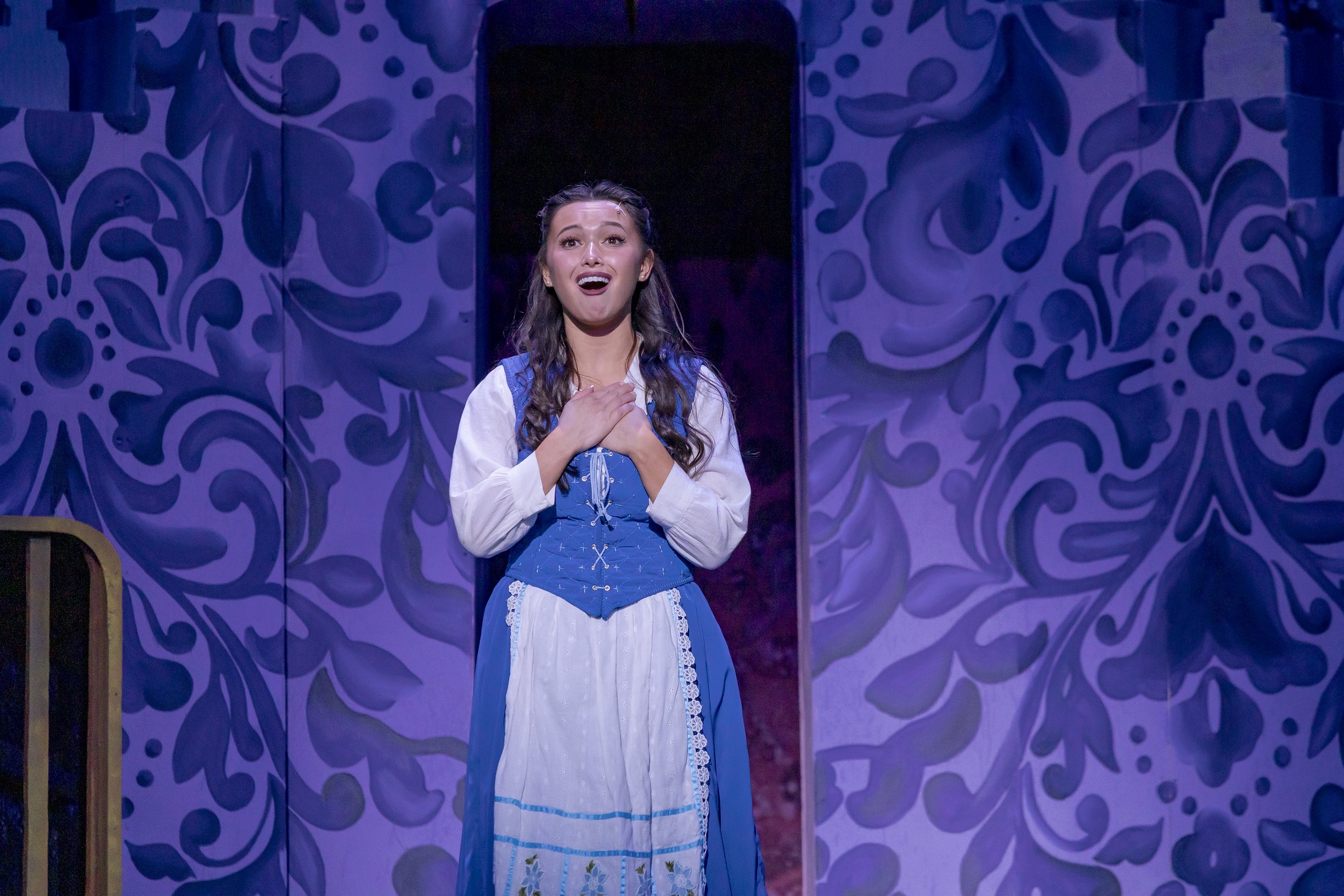 Belle in DISNEY’S BEAUTY AND THE BEAST JR. / Photo: Mikki Schaffner