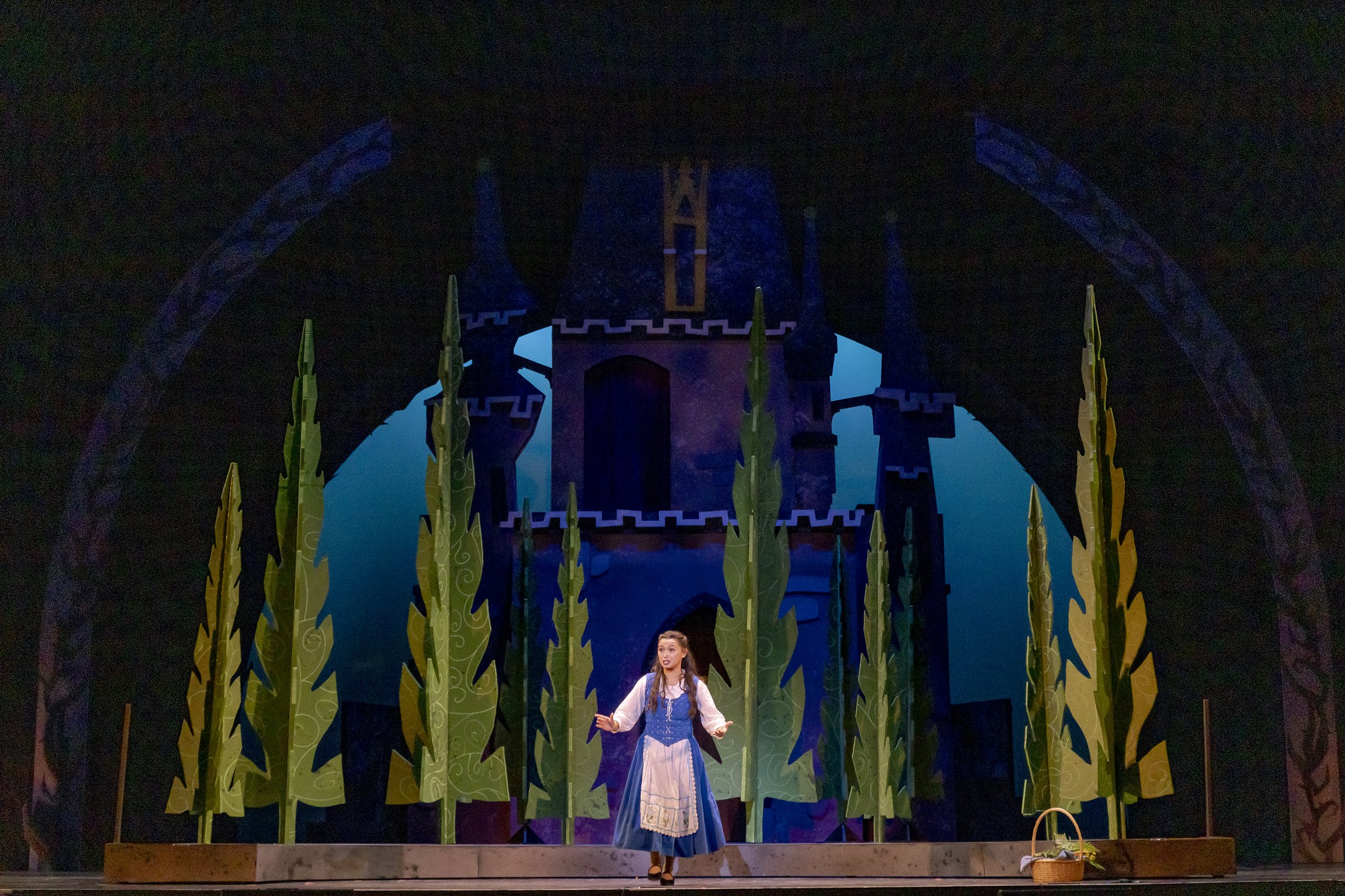Belle in DISNEY’S BEAUTY AND THE BEAST JR. / Photo: Mikki Schaffner