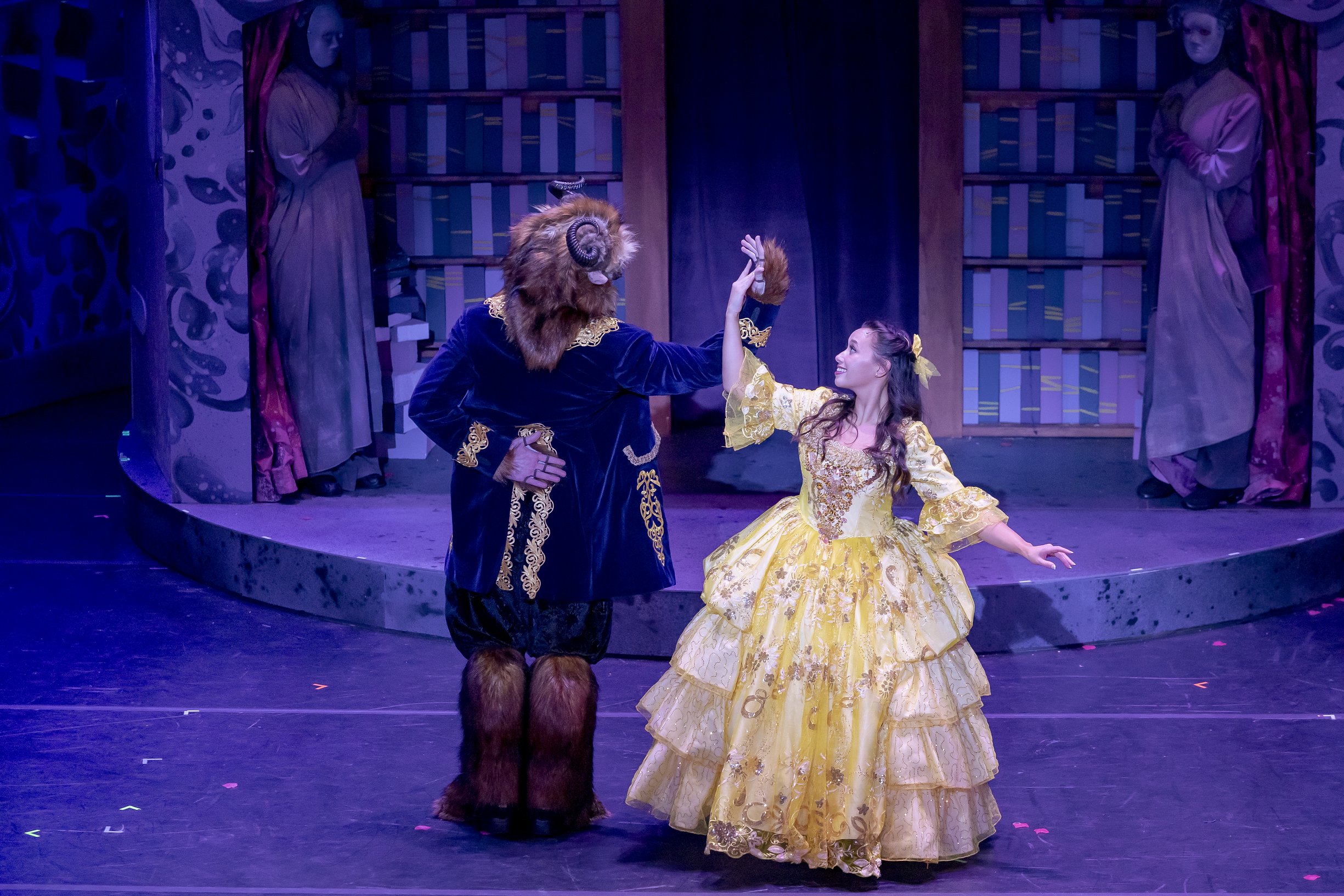 Belle in DISNEY’S BEAUTY AND THE BEAST JR. / Photo: Mikki Schaffner