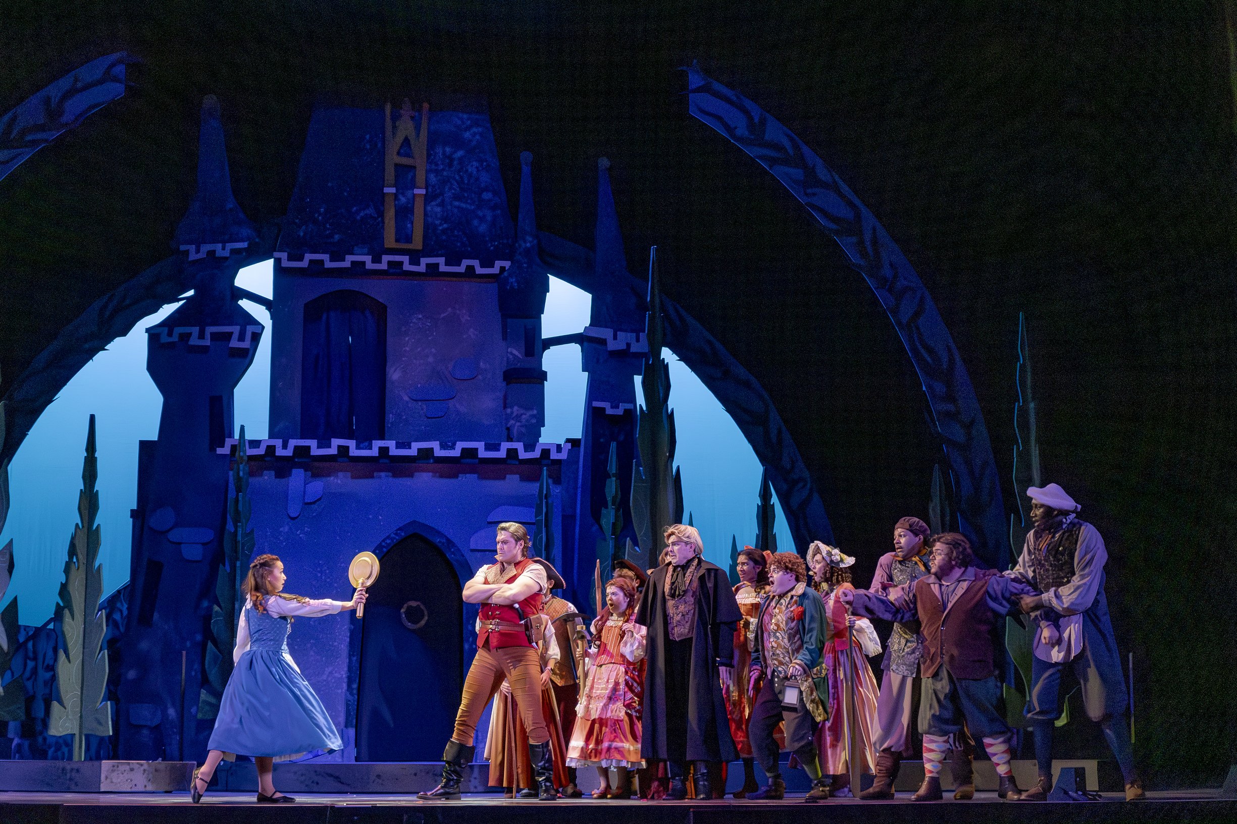 Belle in DISNEY’S BEAUTY AND THE BEAST JR. / Photo: Mikki Schaffner